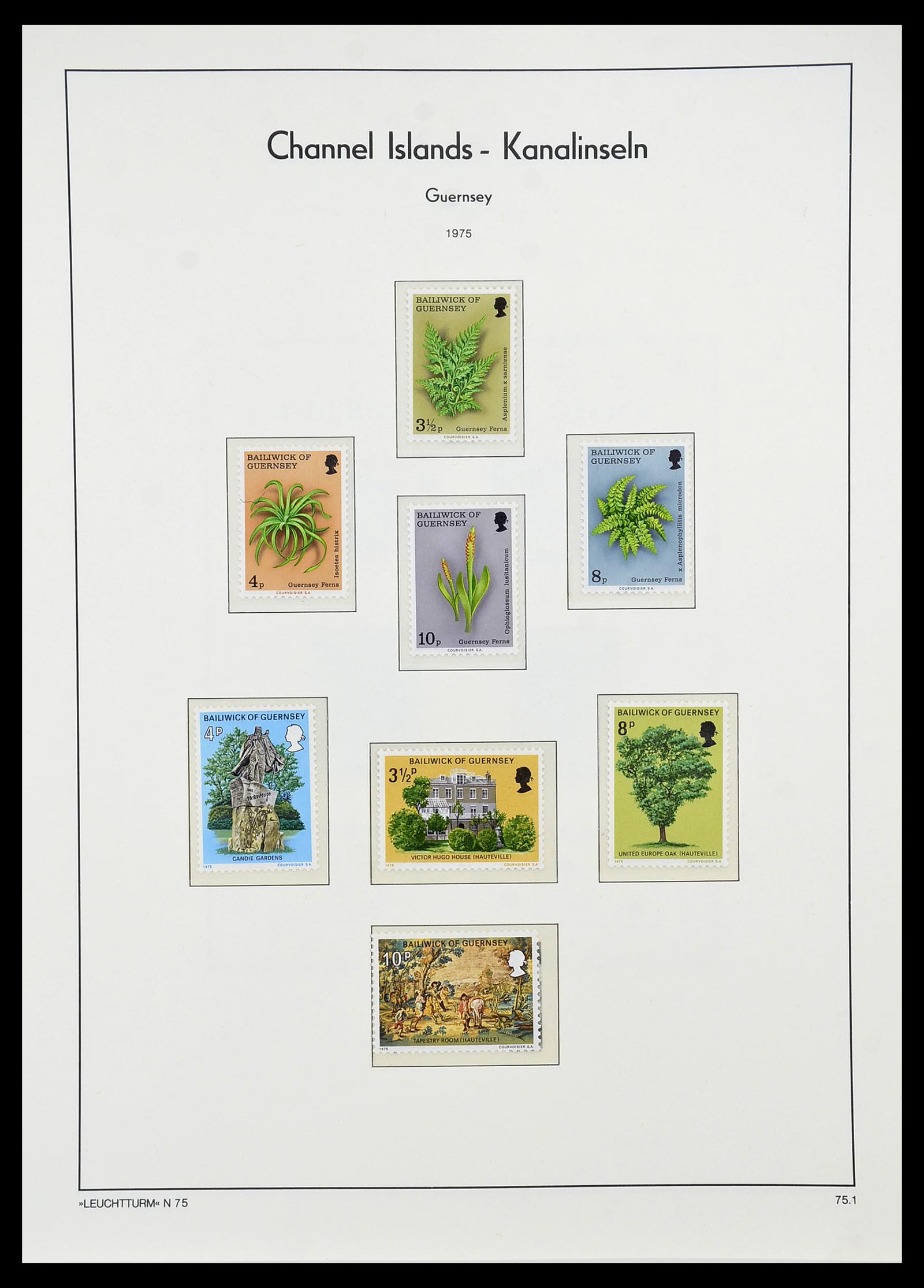 34728 030 - Stamp Collection 34728 Guernsey 1941-2019!!