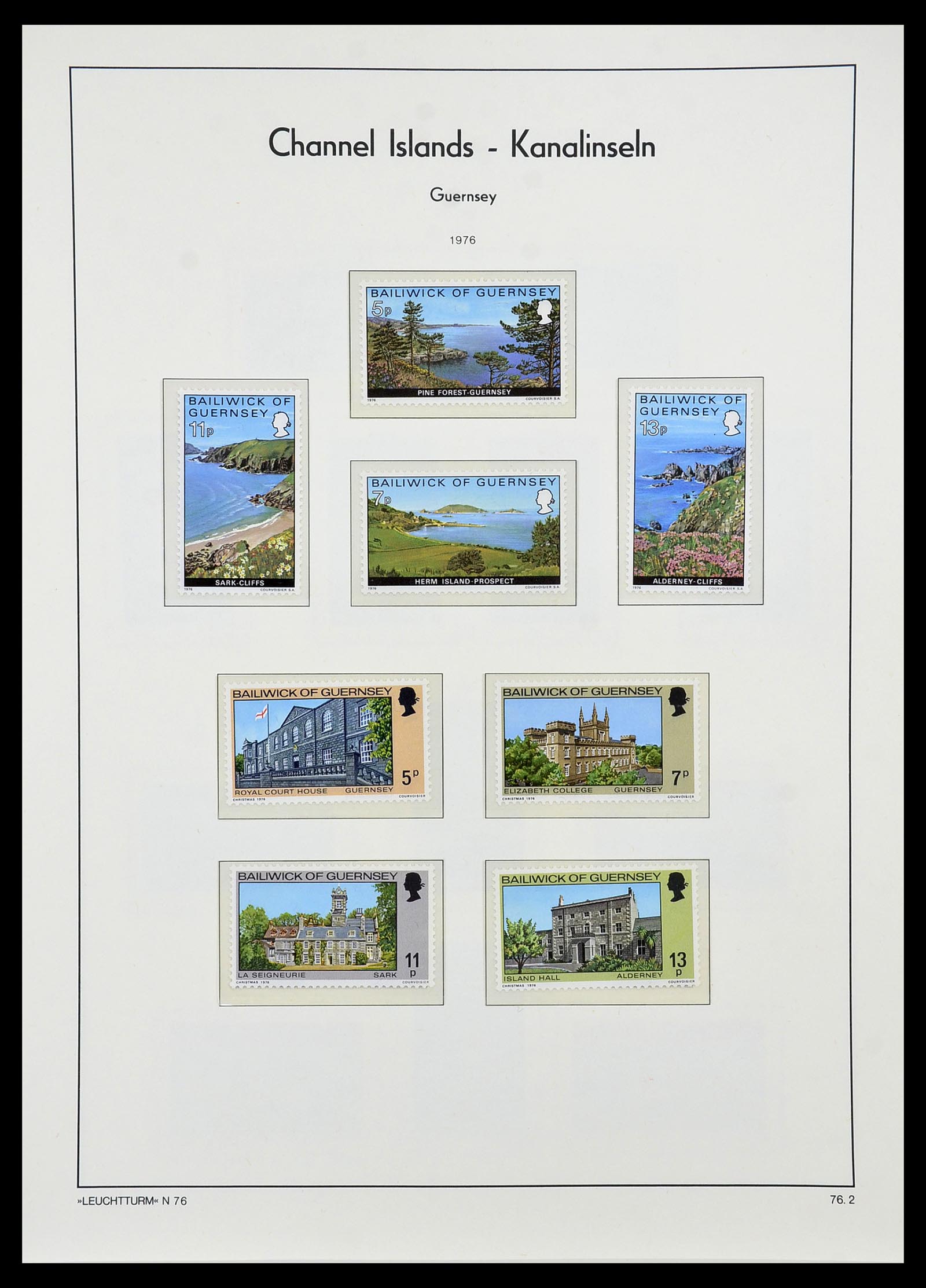 34728 034 - Stamp Collection 34728 Guernsey 1941-2019!!