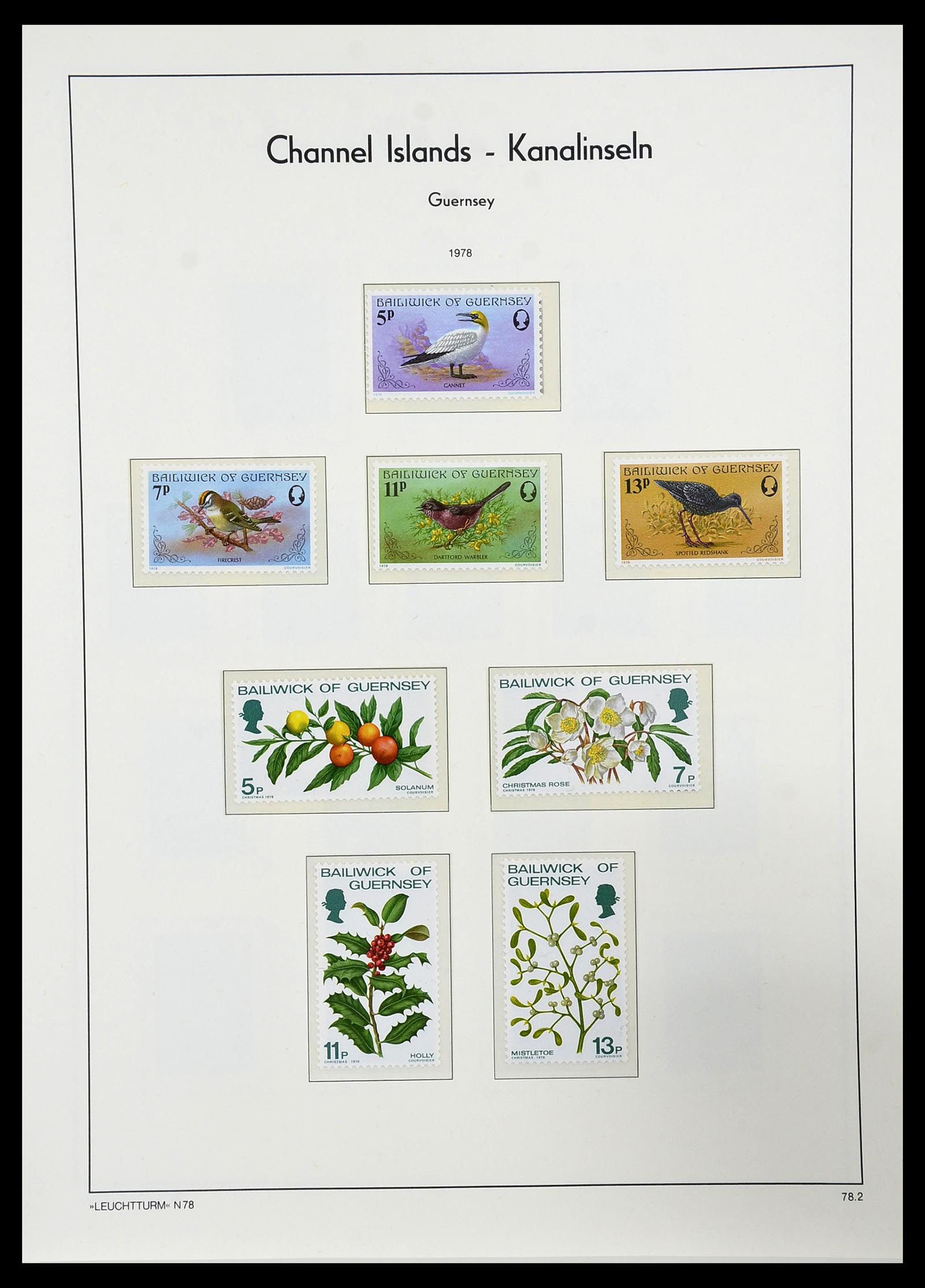 34728 037 - Postzegelverzameling 34728 Guernsey 1941-2019!!