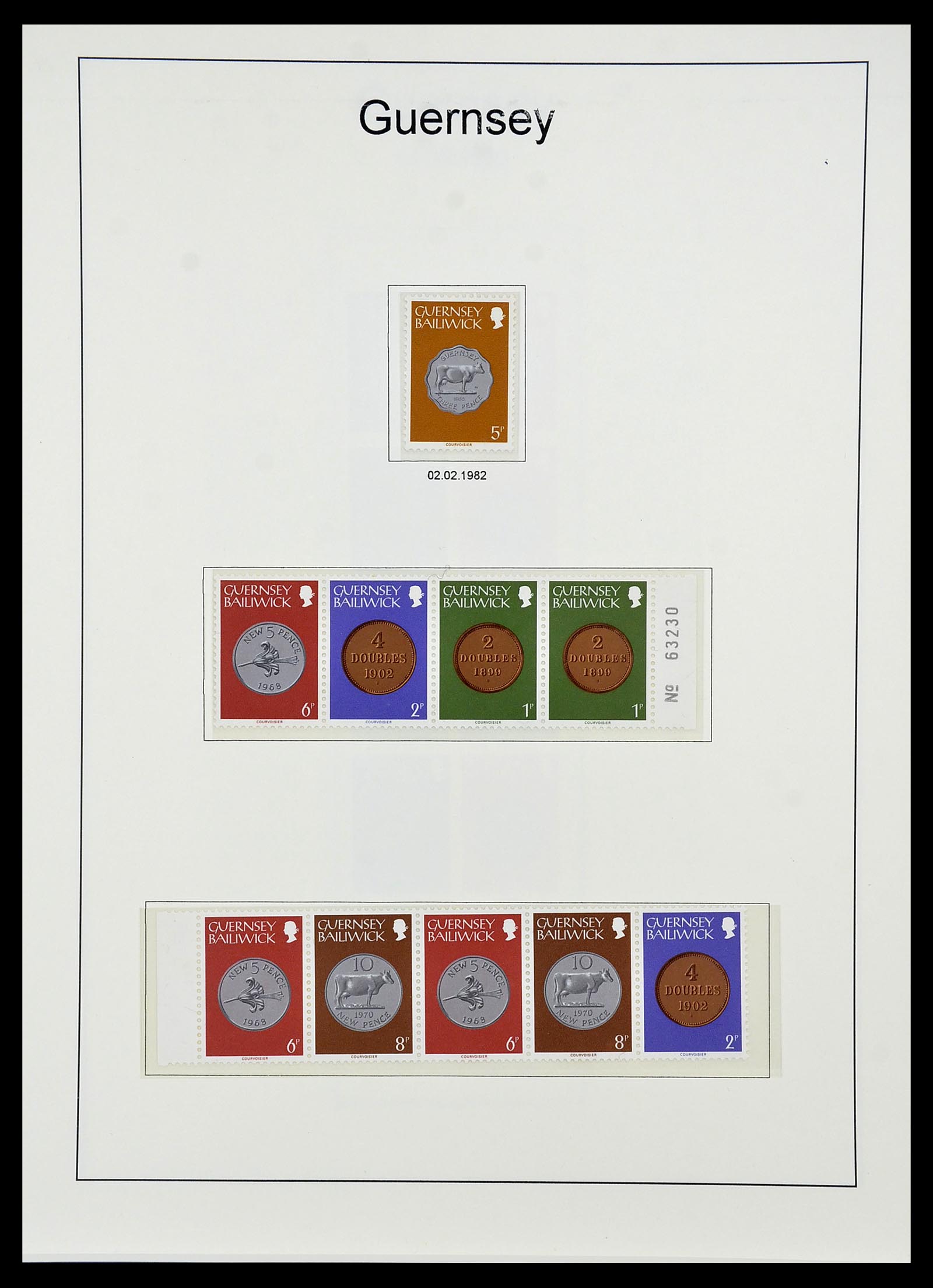 34728 039 - Postzegelverzameling 34728 Guernsey 1941-2019!!