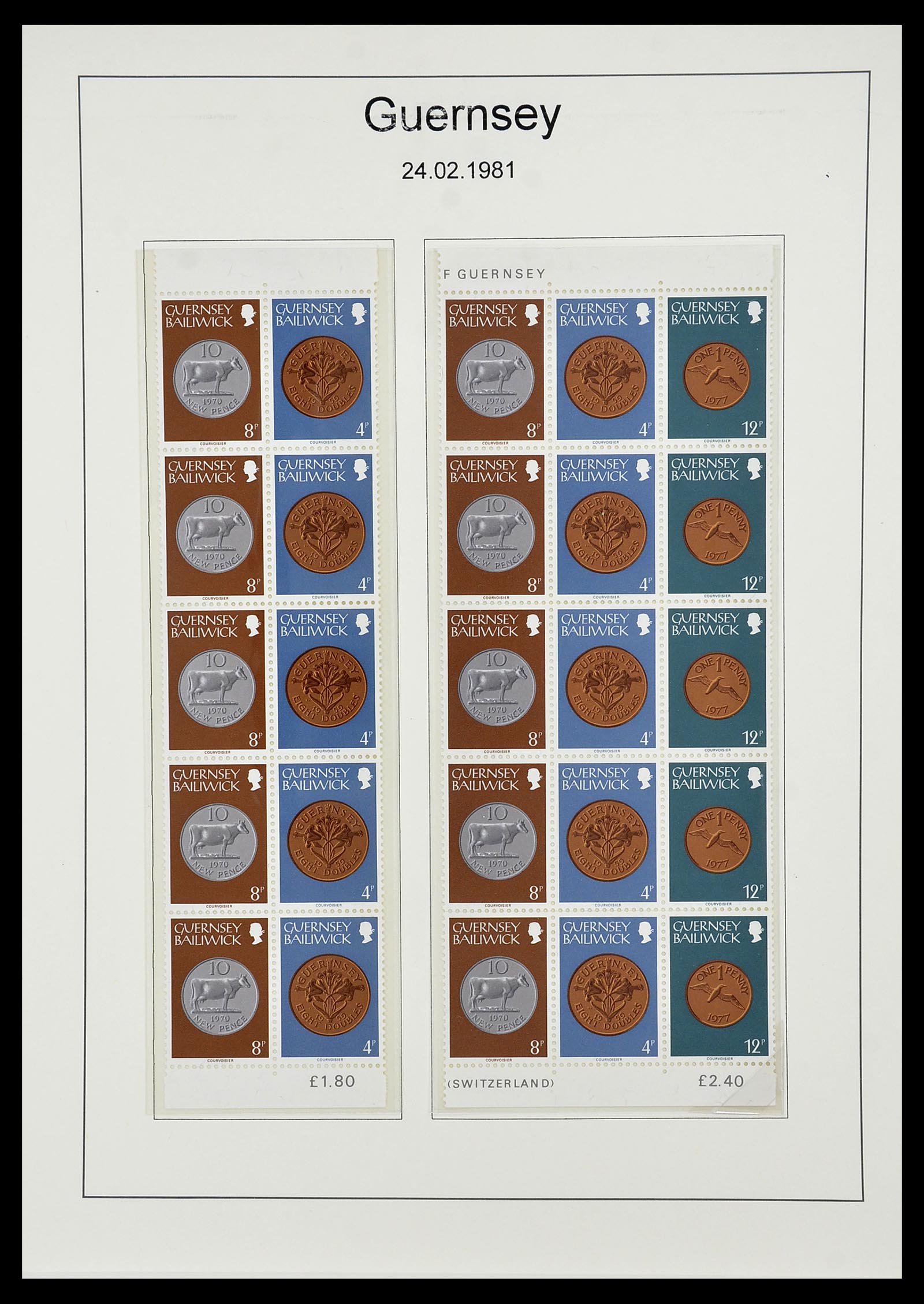 34728 044 - Postzegelverzameling 34728 Guernsey 1941-2019!!