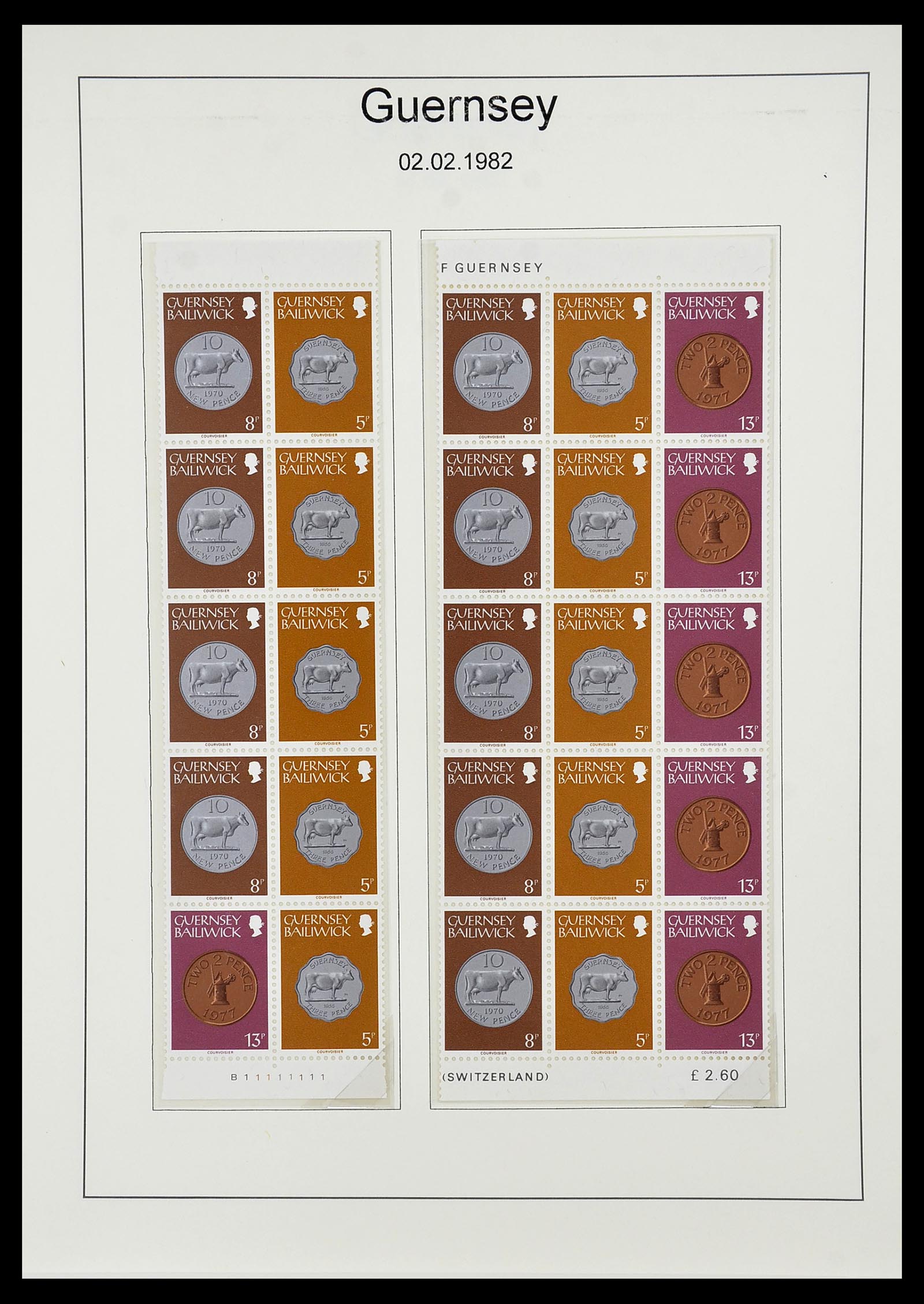 34728 045 - Postzegelverzameling 34728 Guernsey 1941-2019!!