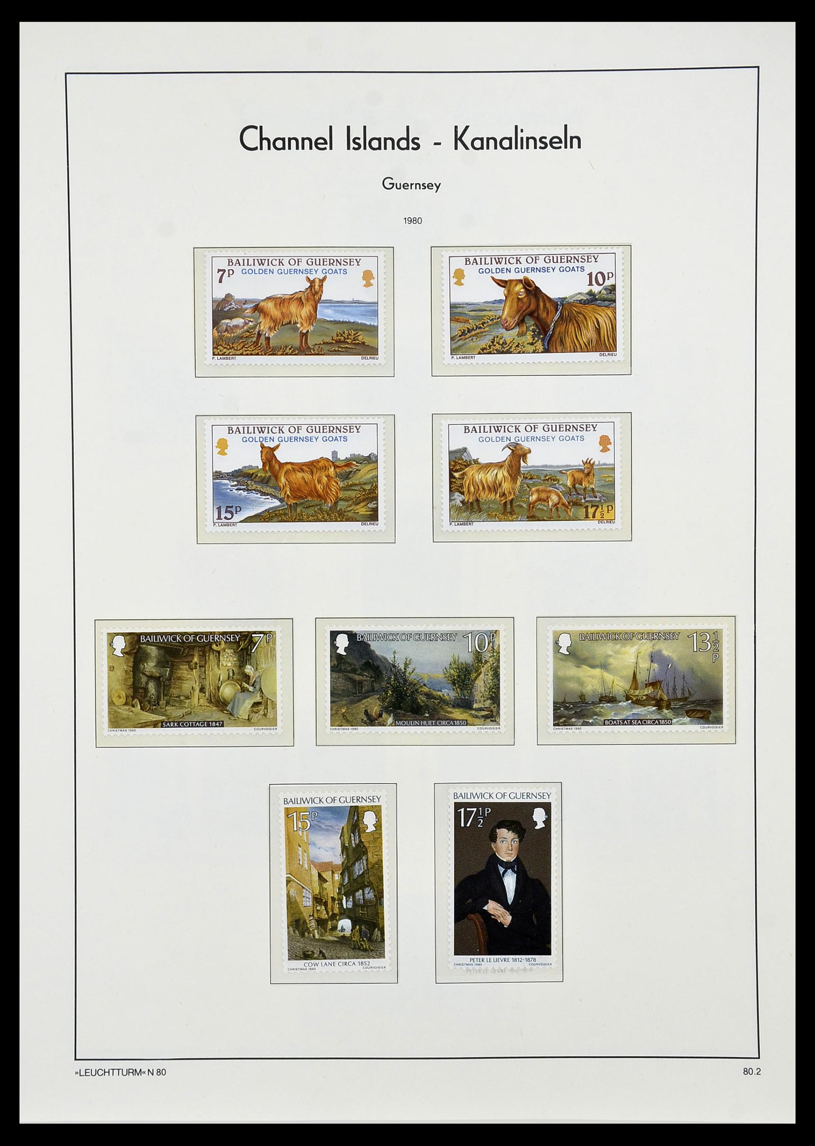 34728 050 - Postzegelverzameling 34728 Guernsey 1941-2019!!