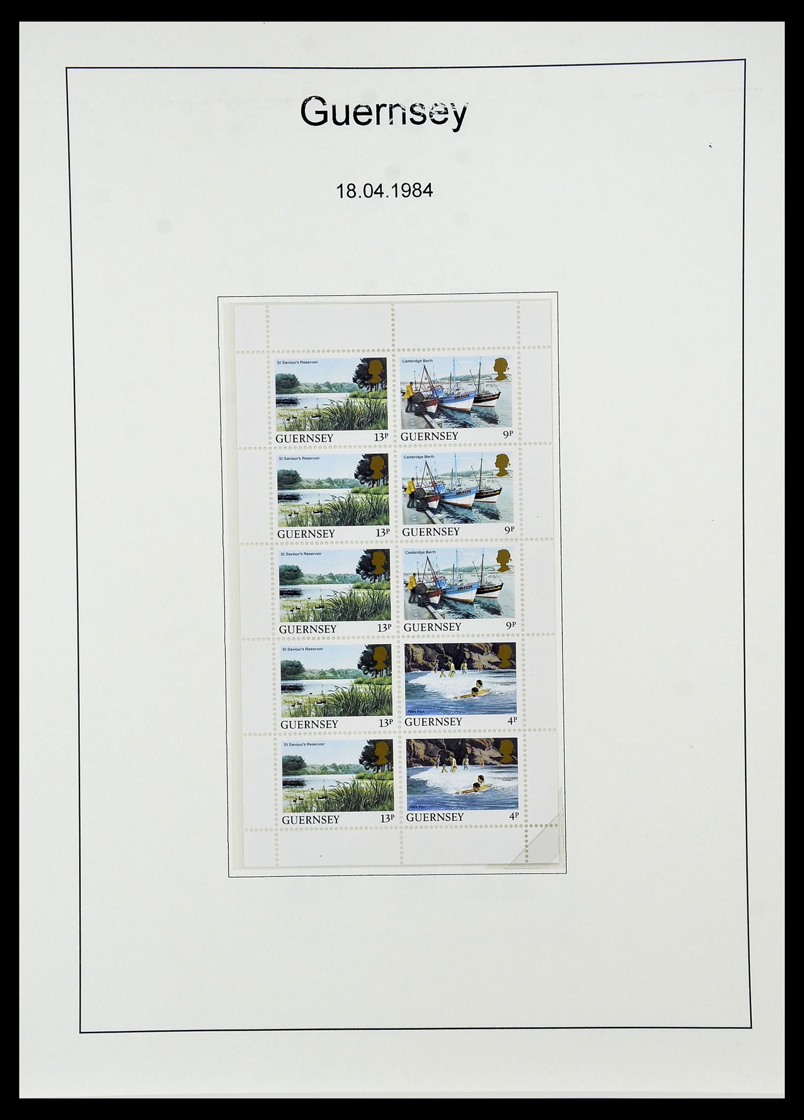 34728 062 - Postzegelverzameling 34728 Guernsey 1941-2019!!