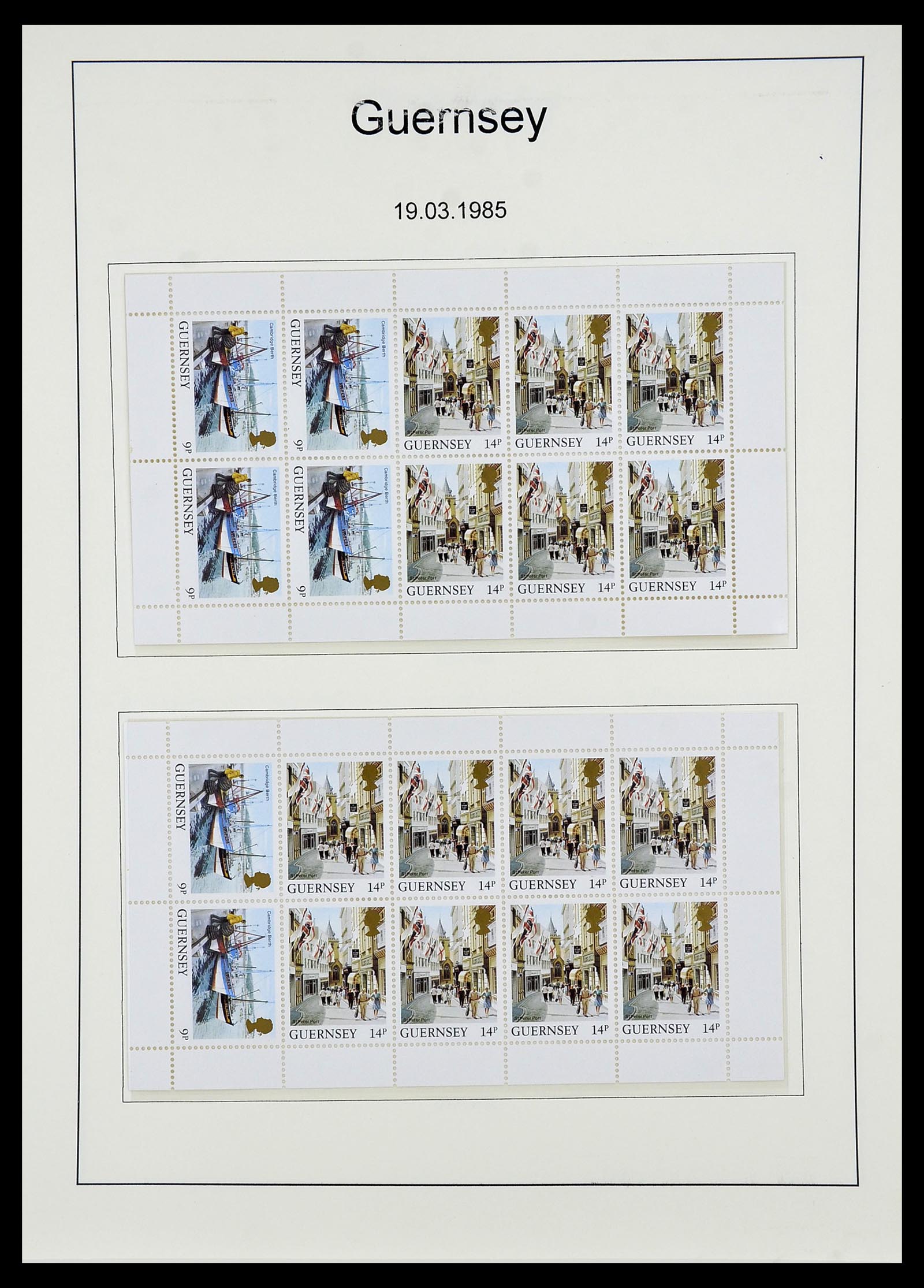 34728 064 - Stamp Collection 34728 Guernsey 1941-2019!!