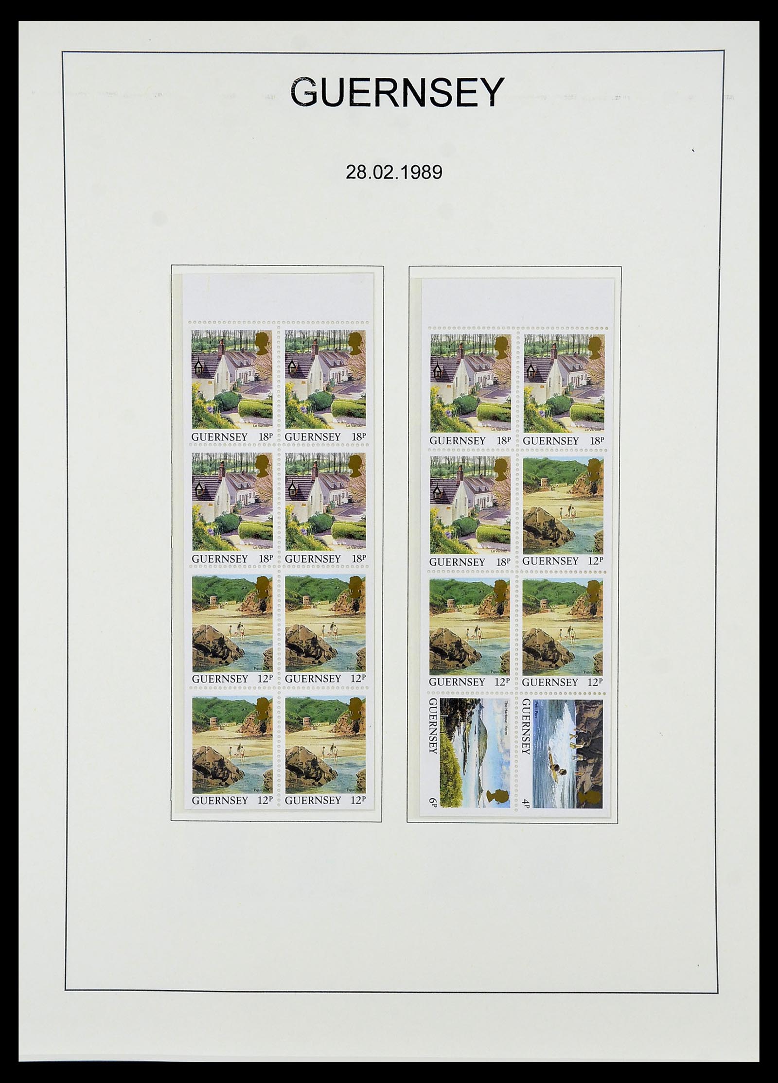 34728 068 - Stamp Collection 34728 Guernsey 1941-2019!!