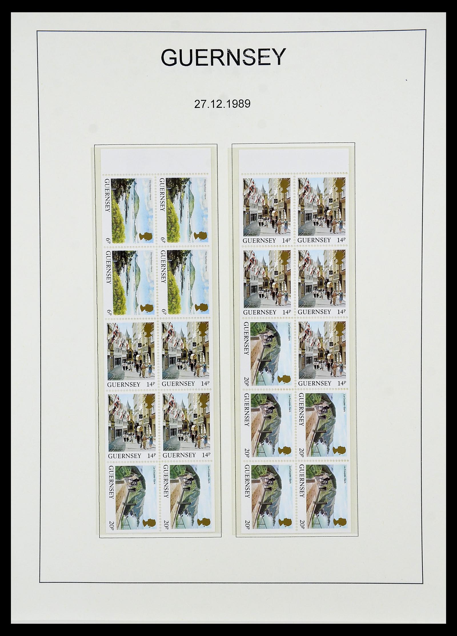 34728 069 - Postzegelverzameling 34728 Guernsey 1941-2019!!