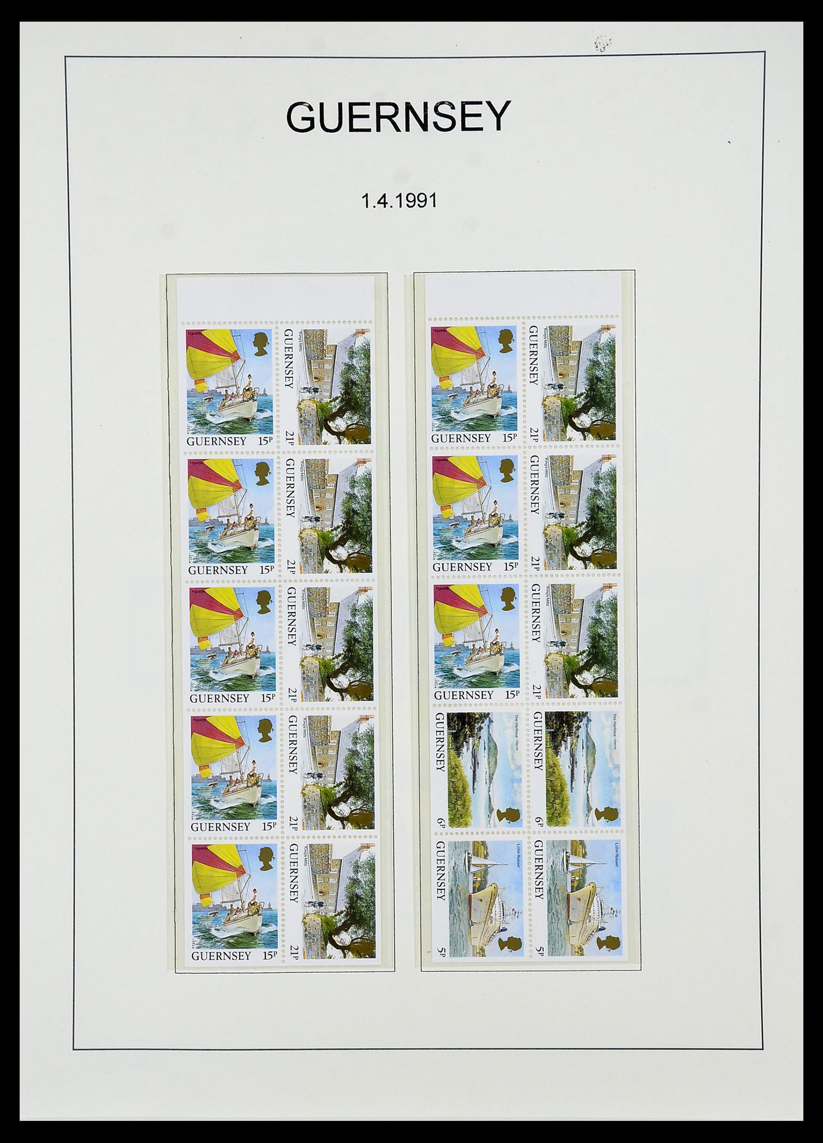 34728 070 - Postzegelverzameling 34728 Guernsey 1941-2019!!