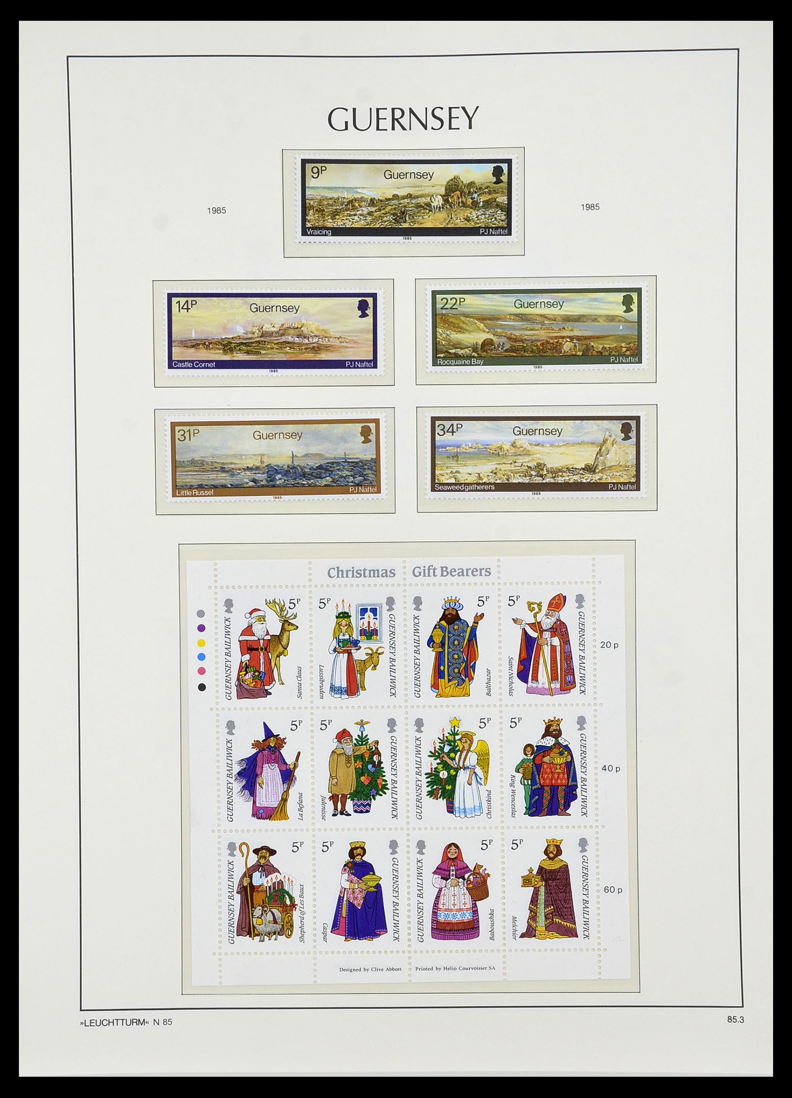 34728 072 - Postzegelverzameling 34728 Guernsey 1941-2019!!