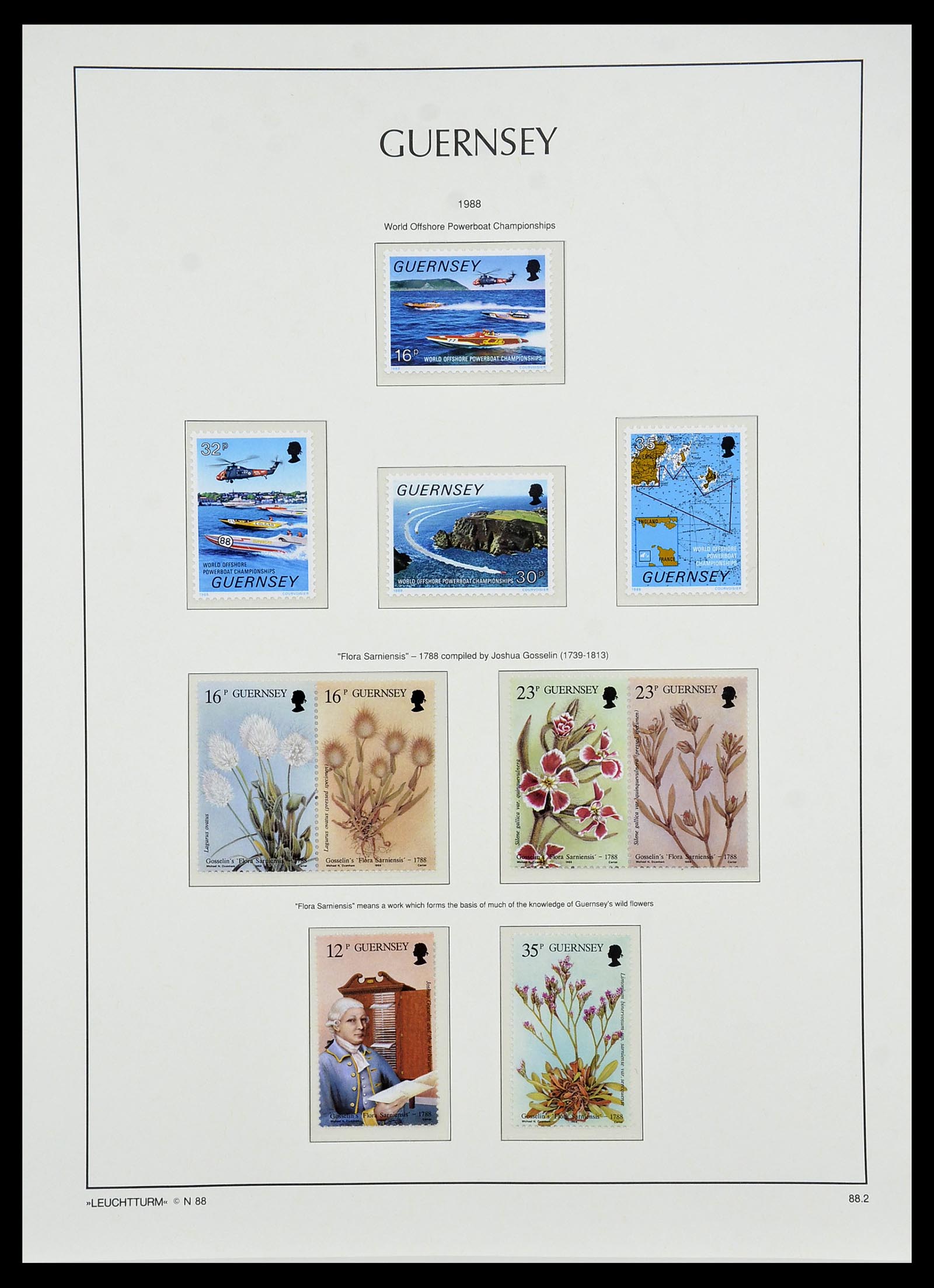 34728 079 - Stamp Collection 34728 Guernsey 1941-2019!!