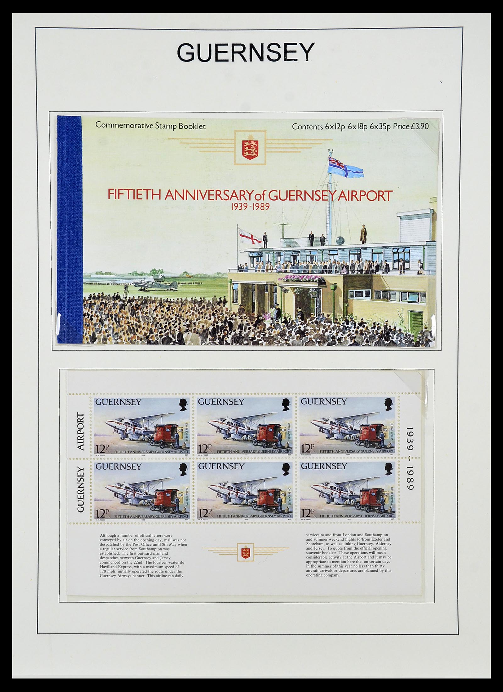 34728 082 - Postzegelverzameling 34728 Guernsey 1941-2019!!