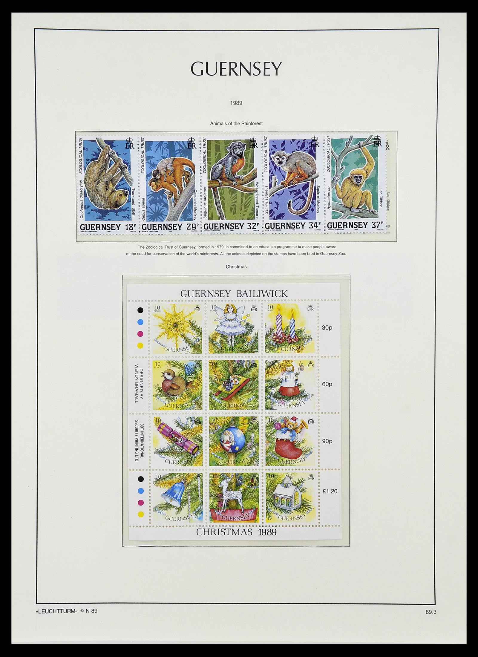 34728 085 - Stamp Collection 34728 Guernsey 1941-2019!!