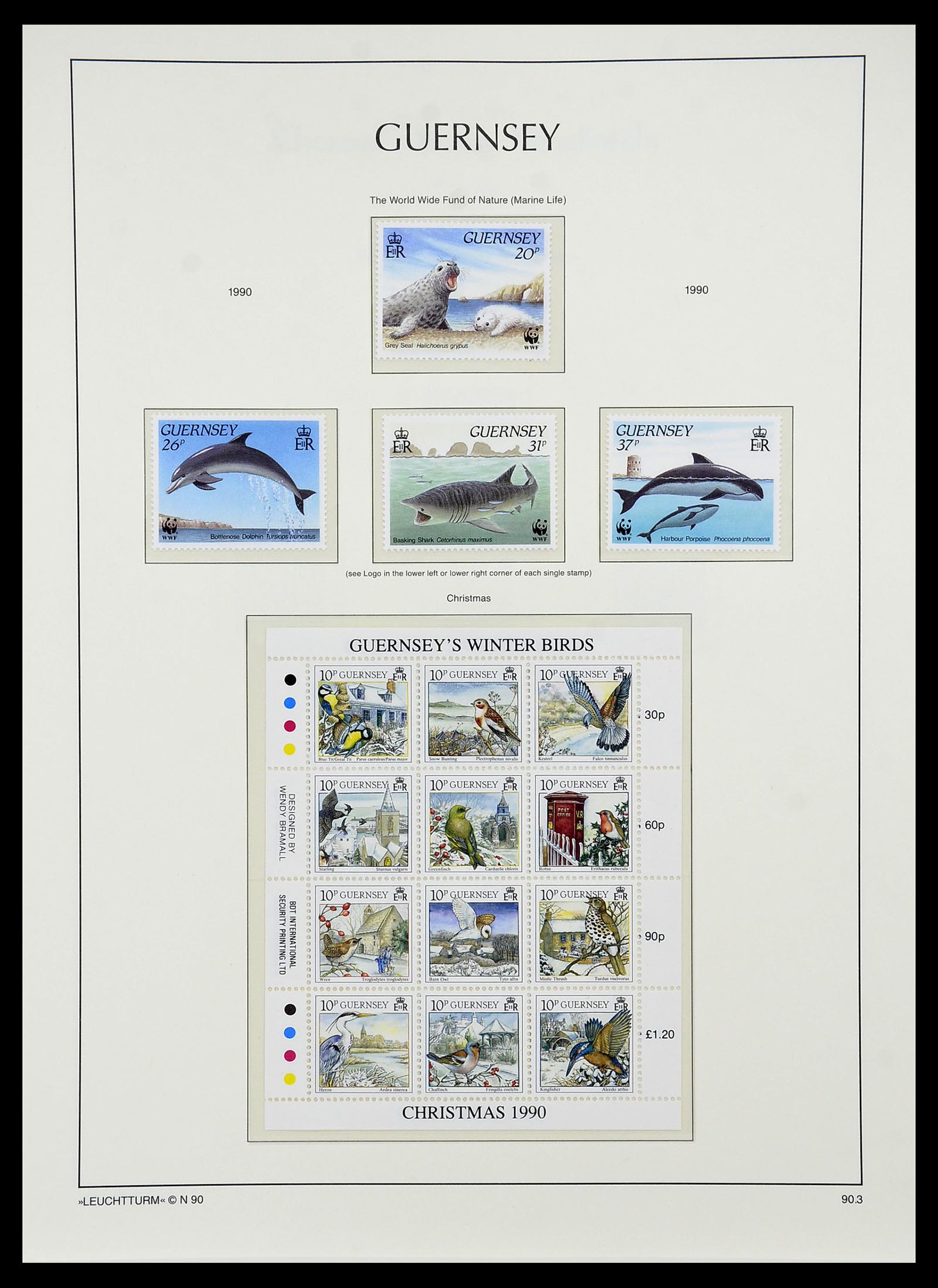 34728 089 - Stamp Collection 34728 Guernsey 1941-2019!!