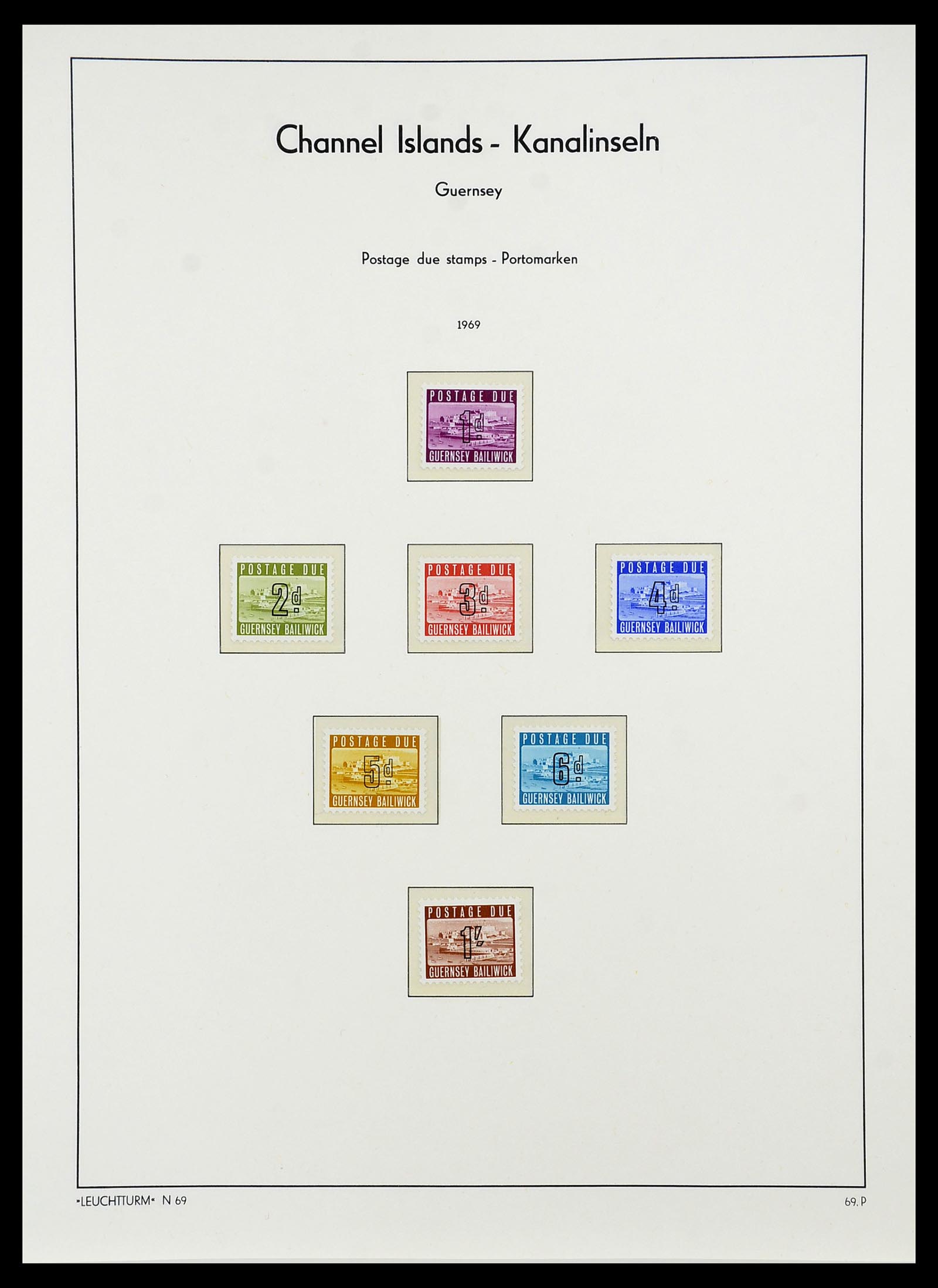 34728 090 - Stamp Collection 34728 Guernsey 1941-2019!!