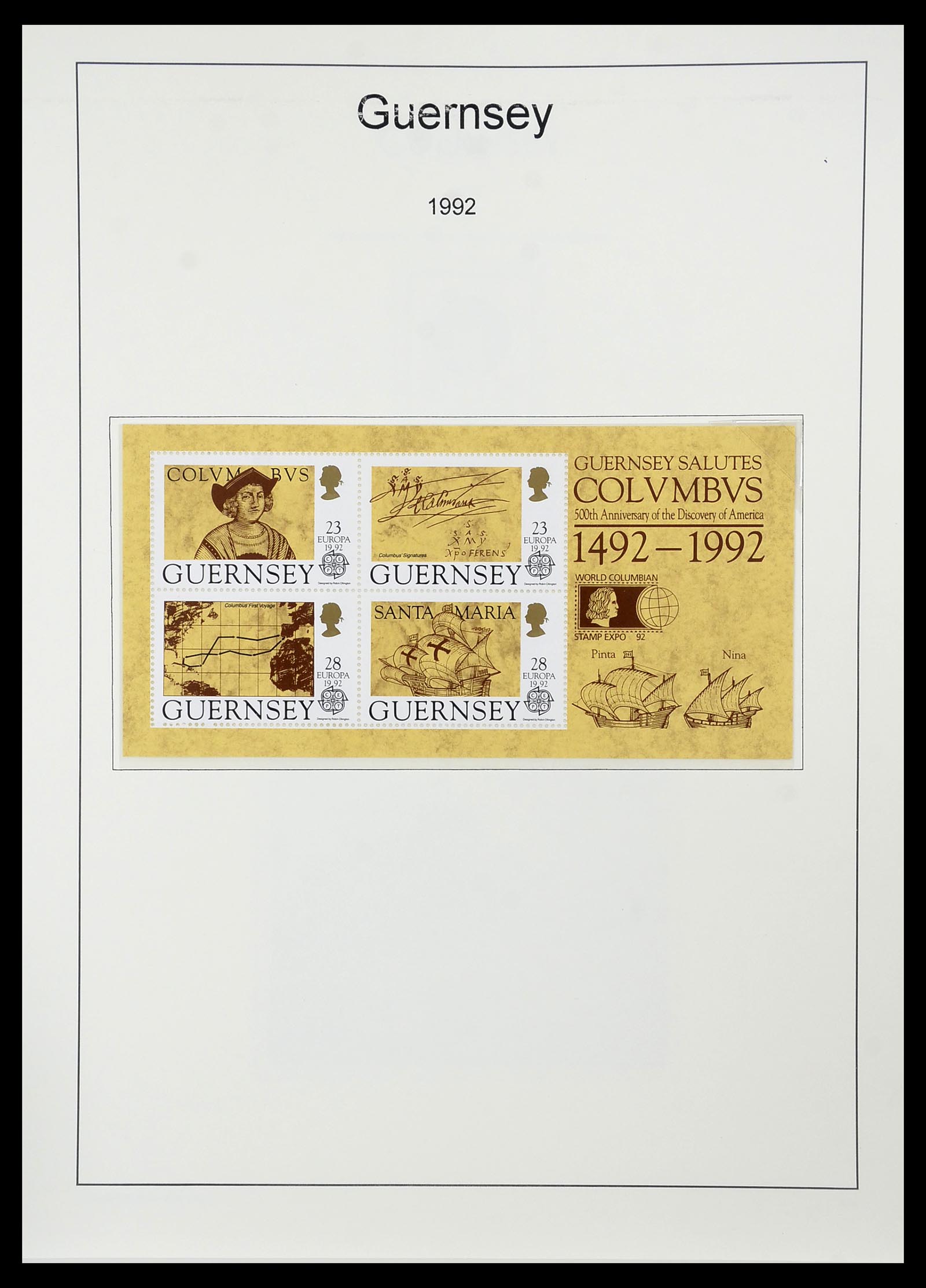 34728 100 - Stamp Collection 34728 Guernsey 1941-2019!!