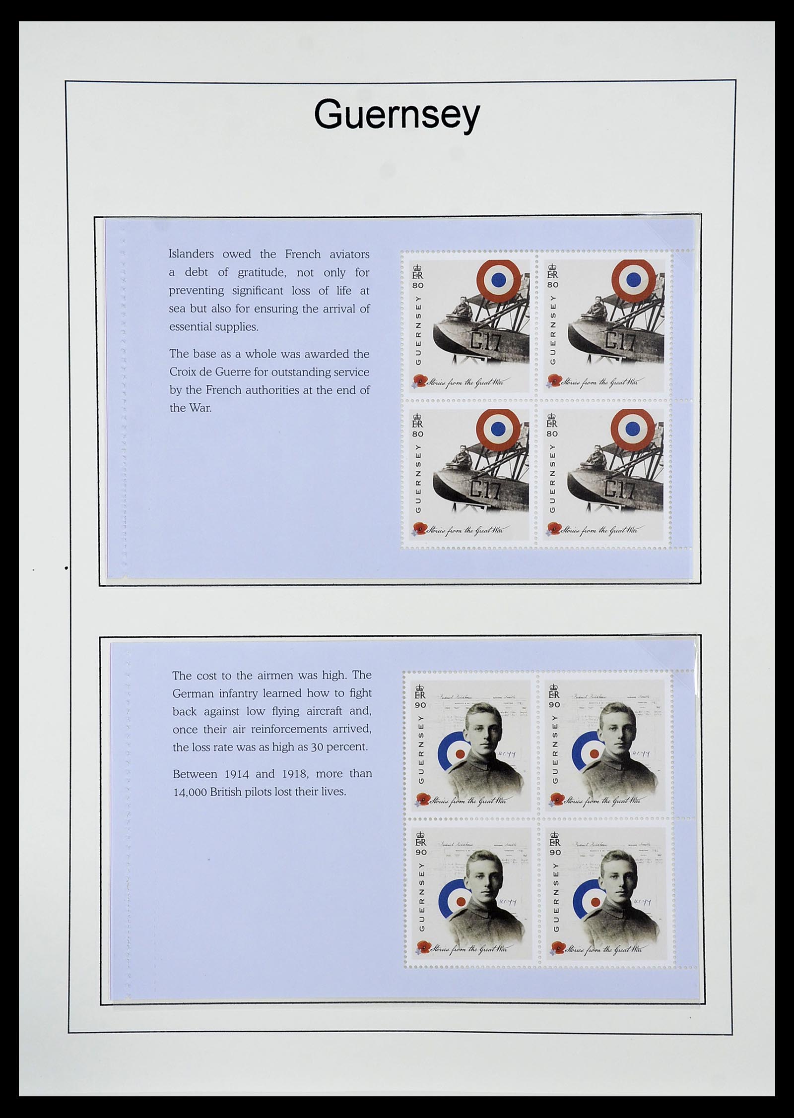 34728 369 - Postzegelverzameling 34728 Guernsey 1941-2019!!