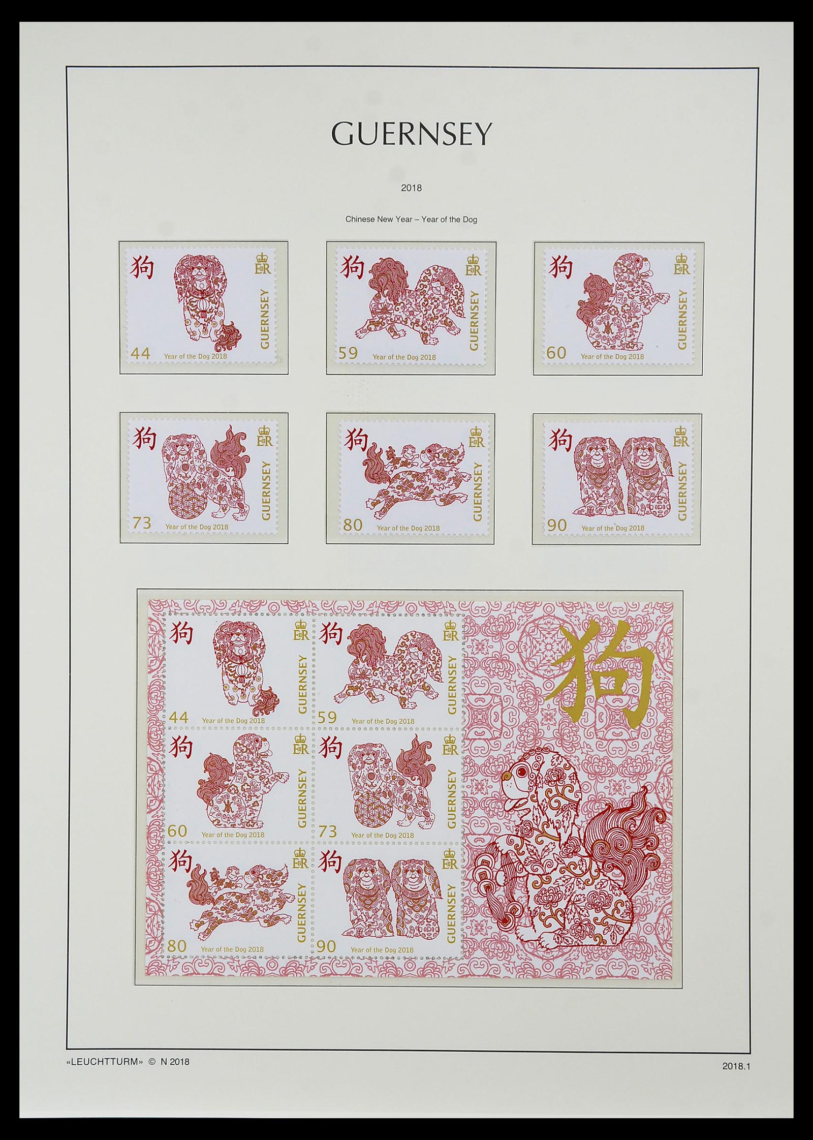 34728 372 - Postzegelverzameling 34728 Guernsey 1941-2019!!