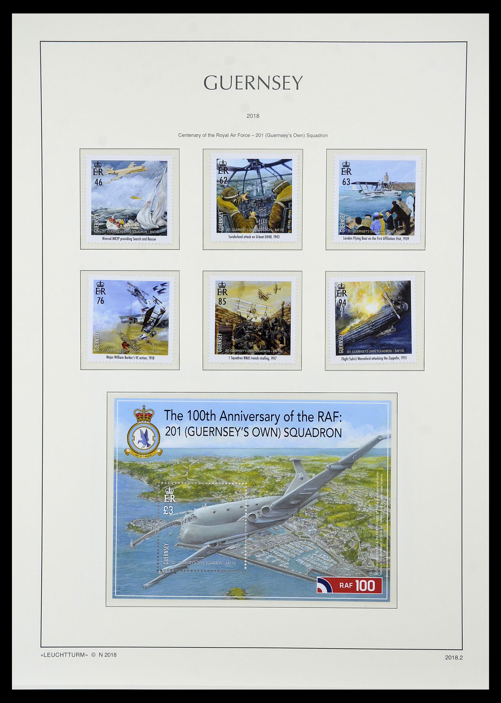 34728 373 - Stamp Collection 34728 Guernsey 1941-2019!!