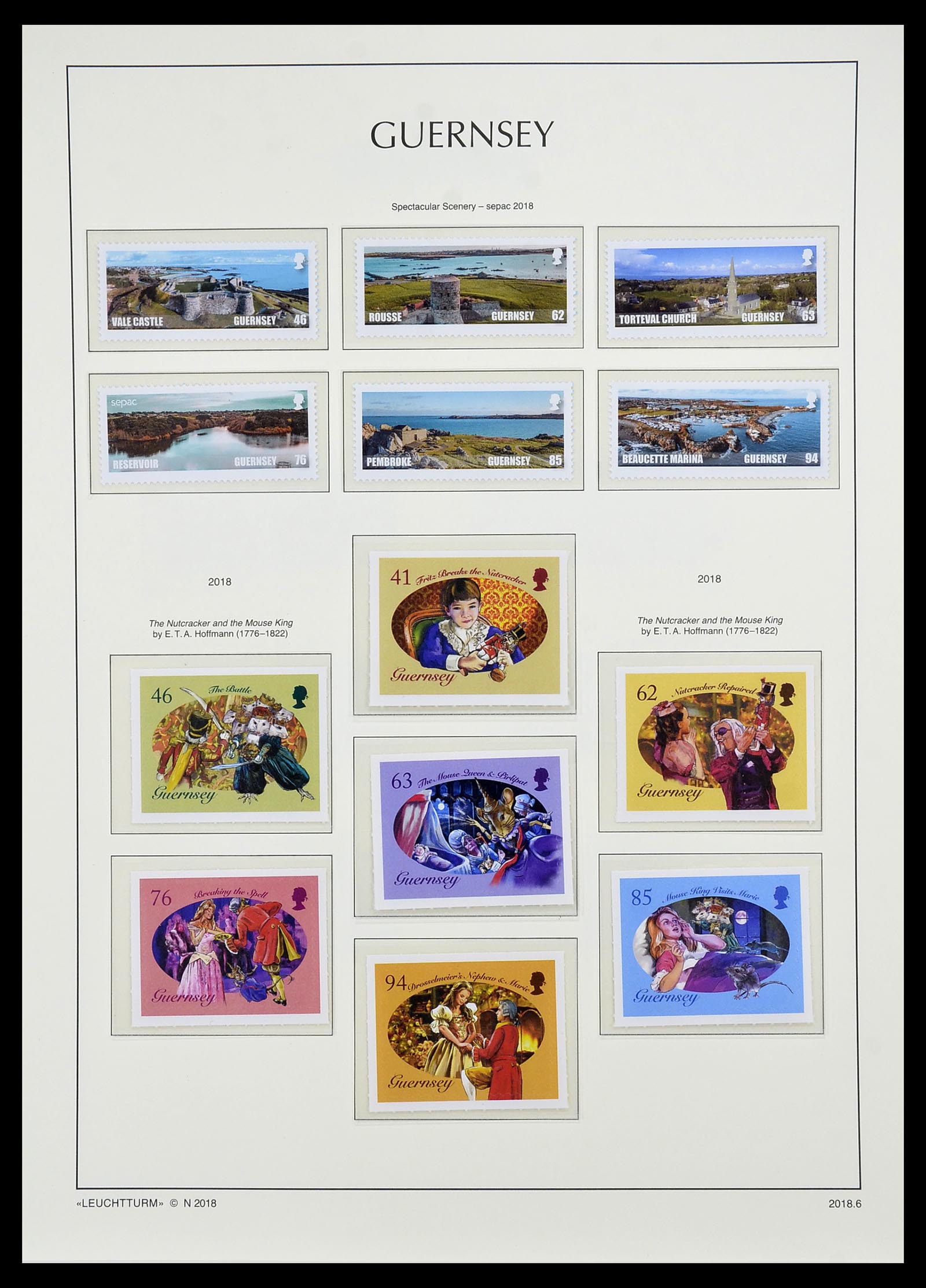 34728 381 - Postzegelverzameling 34728 Guernsey 1941-2019!!