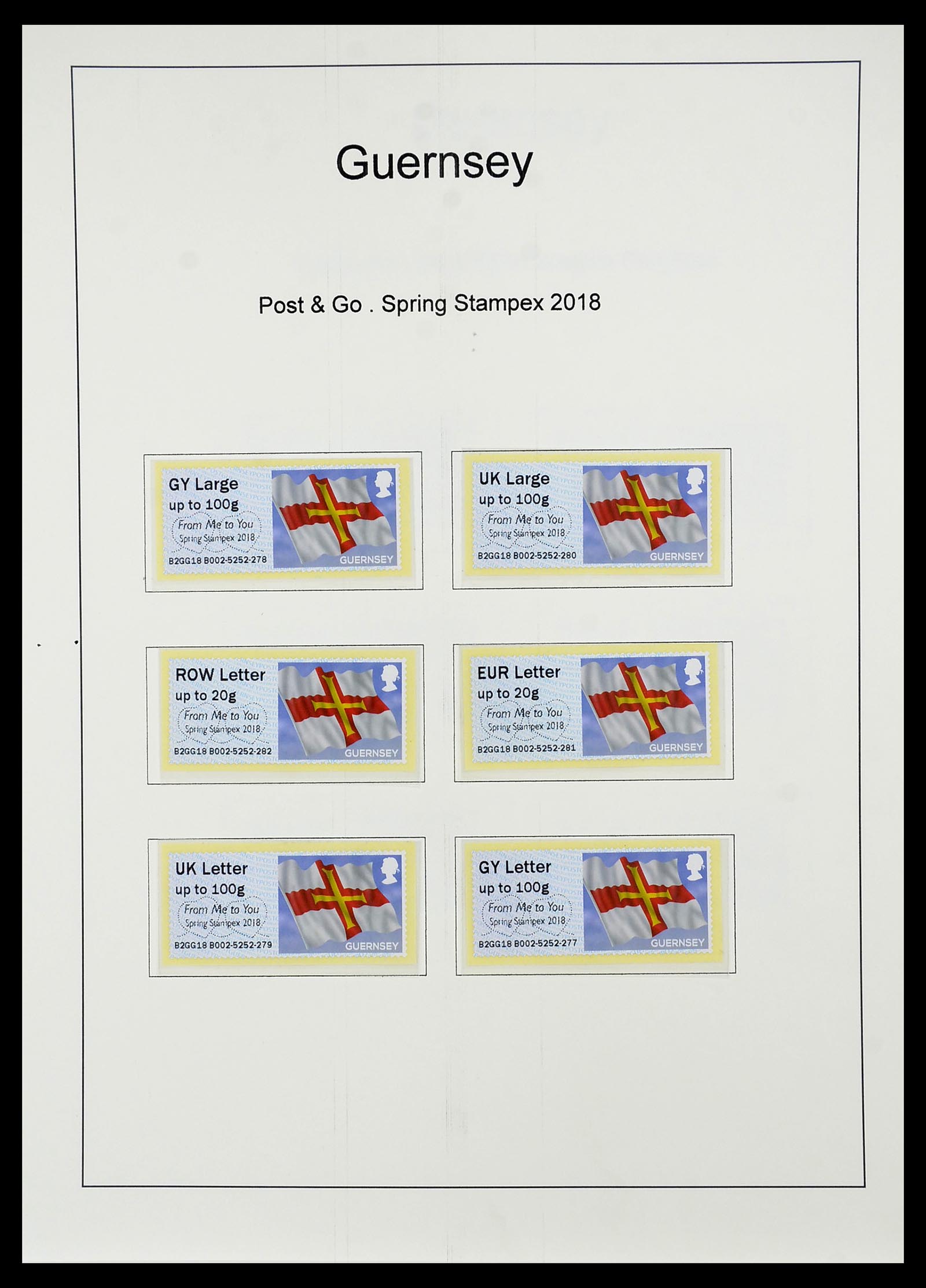 34728 382 - Stamp Collection 34728 Guernsey 1941-2019!!