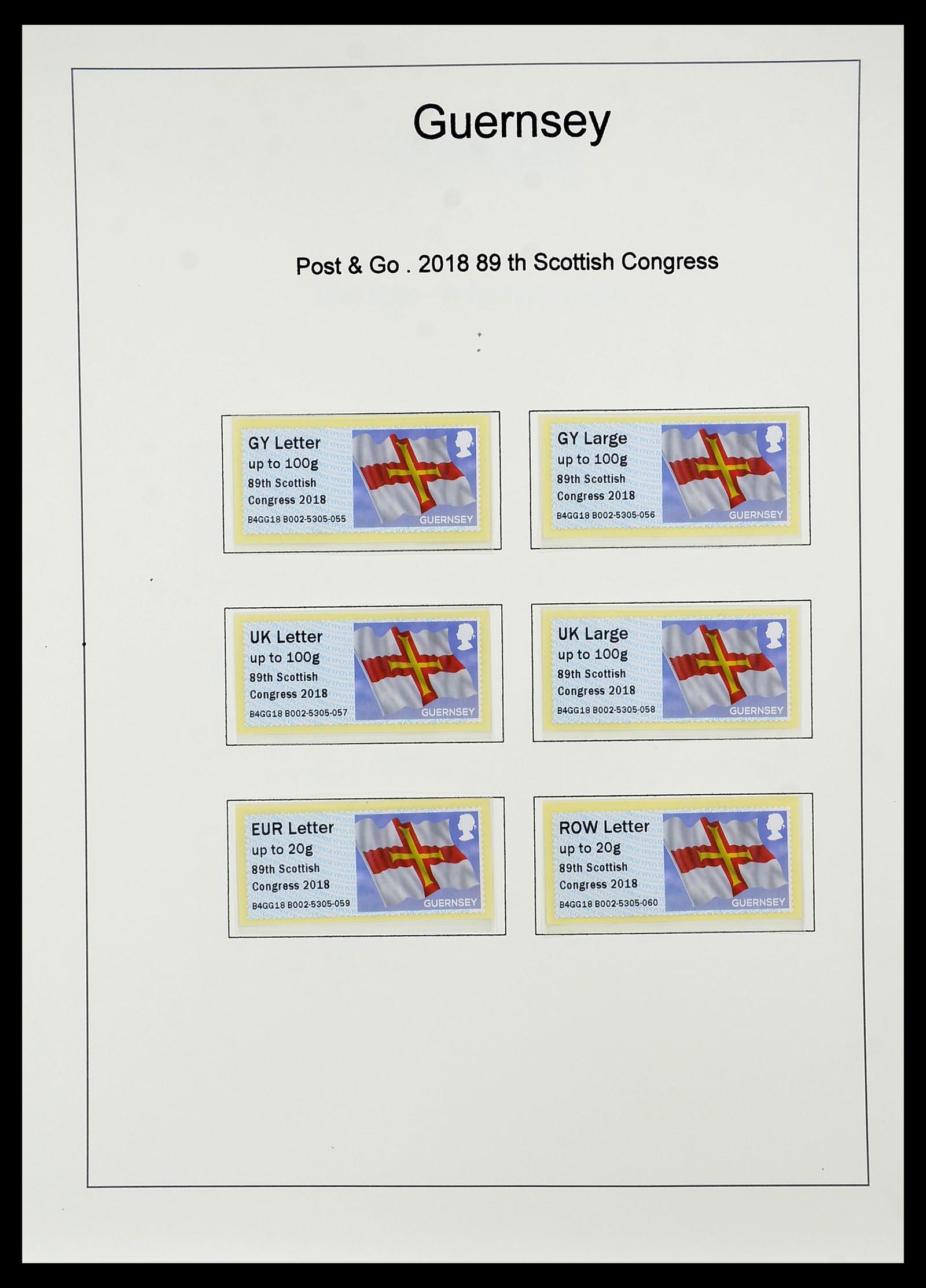 34728 383 - Stamp Collection 34728 Guernsey 1941-2019!!