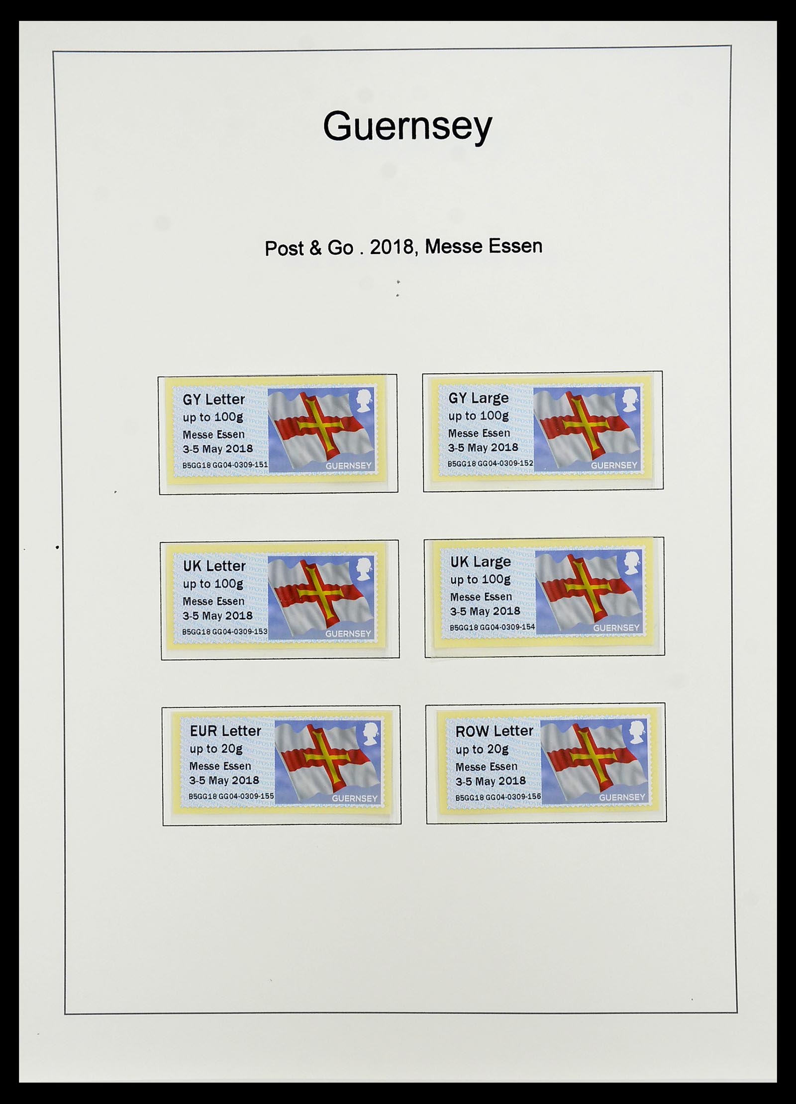 34728 384 - Postzegelverzameling 34728 Guernsey 1941-2019!!