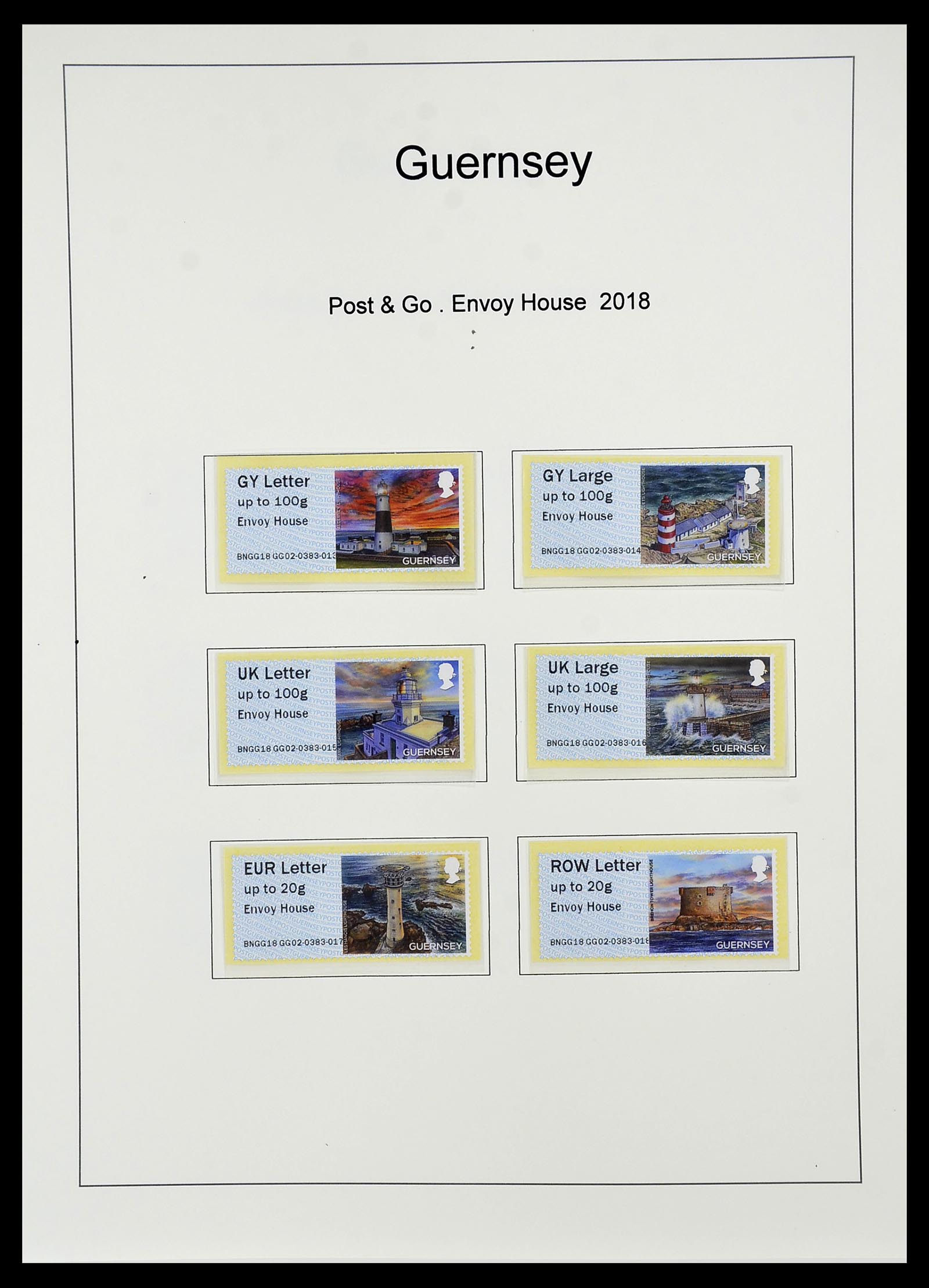 34728 385 - Postzegelverzameling 34728 Guernsey 1941-2019!!