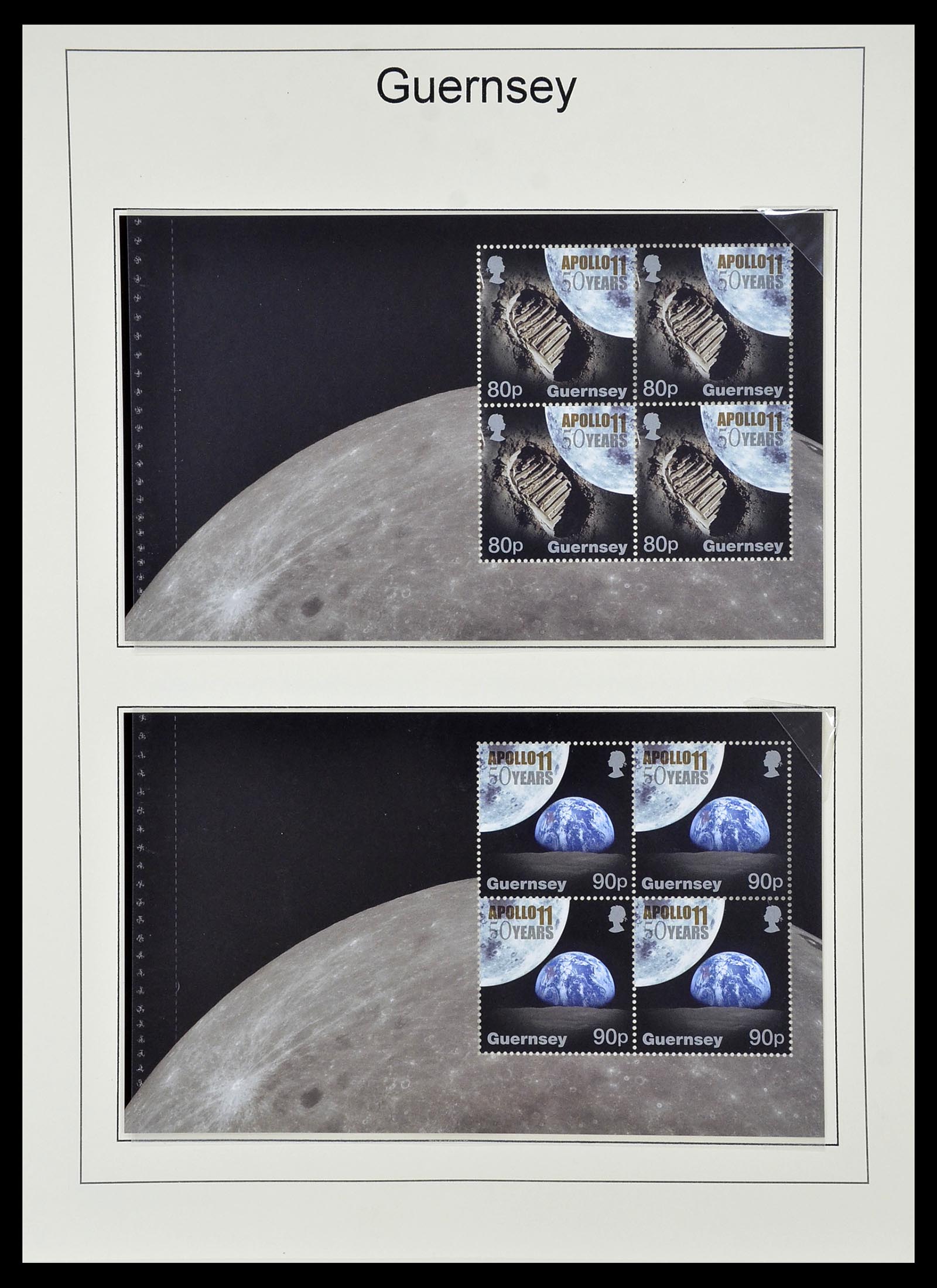 34728 398 - Postzegelverzameling 34728 Guernsey 1941-2019!!