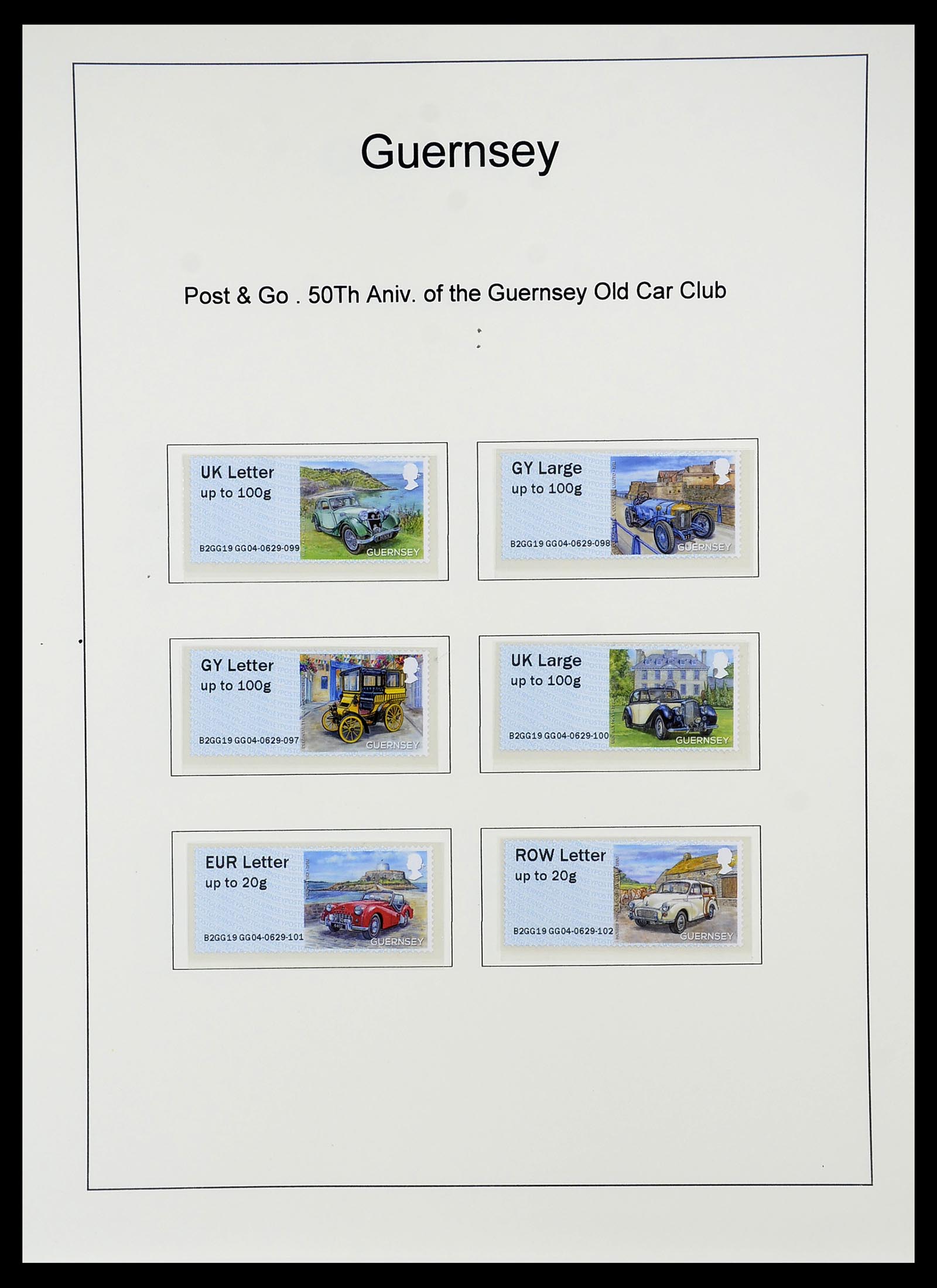34728 401 - Postzegelverzameling 34728 Guernsey 1941-2019!!