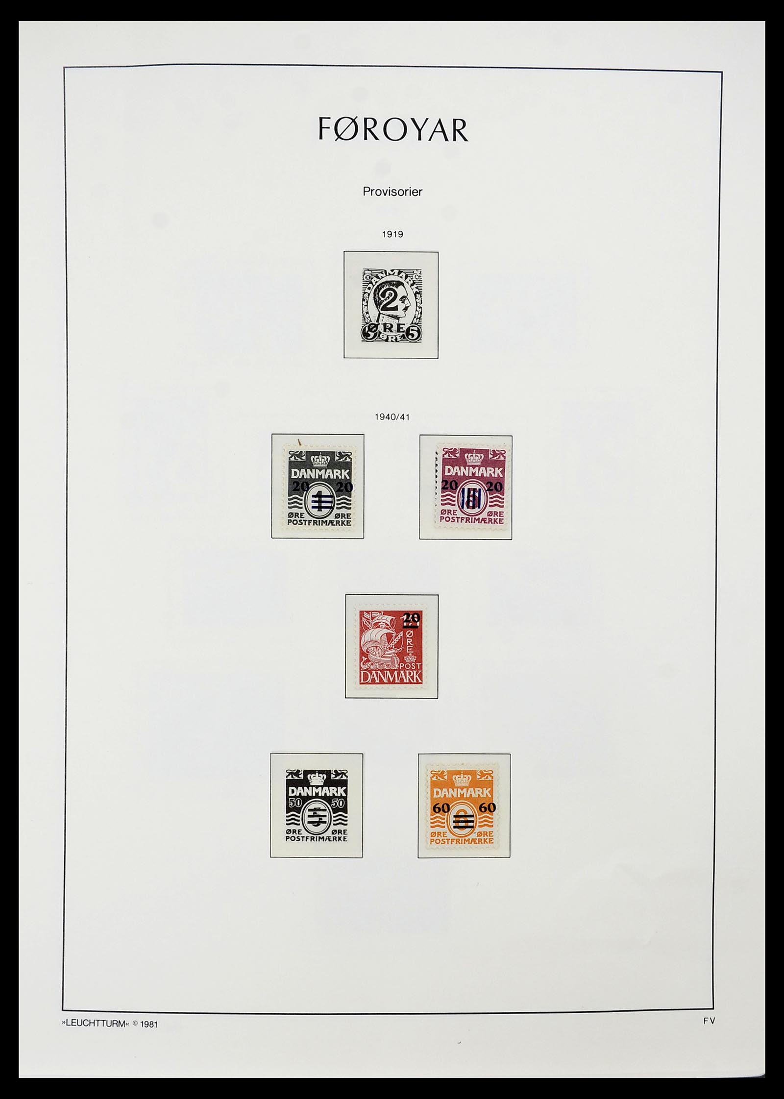 34729 001 - Stamp Collection 34729 Faroe Islands 1940-2019!
