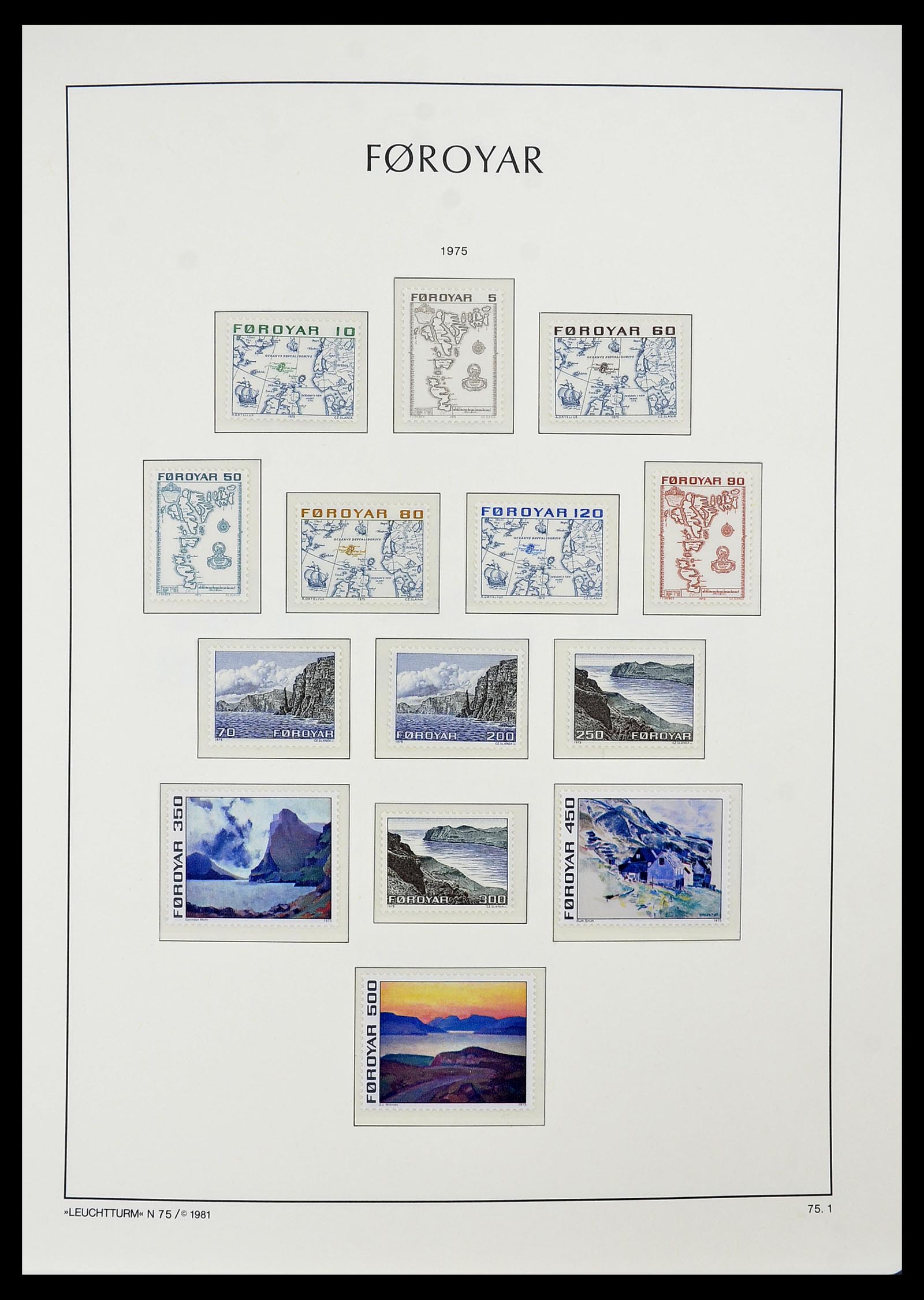 34729 002 - Stamp Collection 34729 Faroe Islands 1940-2019!