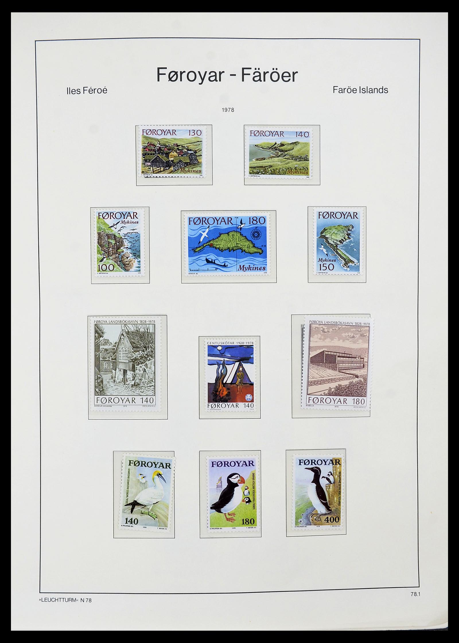 34729 004 - Stamp Collection 34729 Faroe Islands 1940-2019!