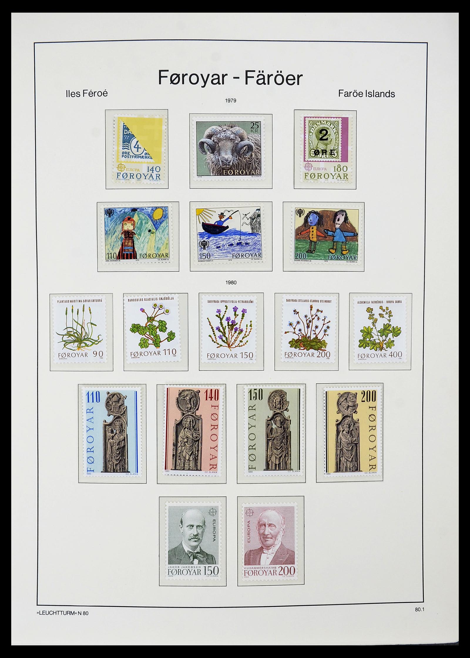 34729 005 - Stamp Collection 34729 Faroe Islands 1940-2019!