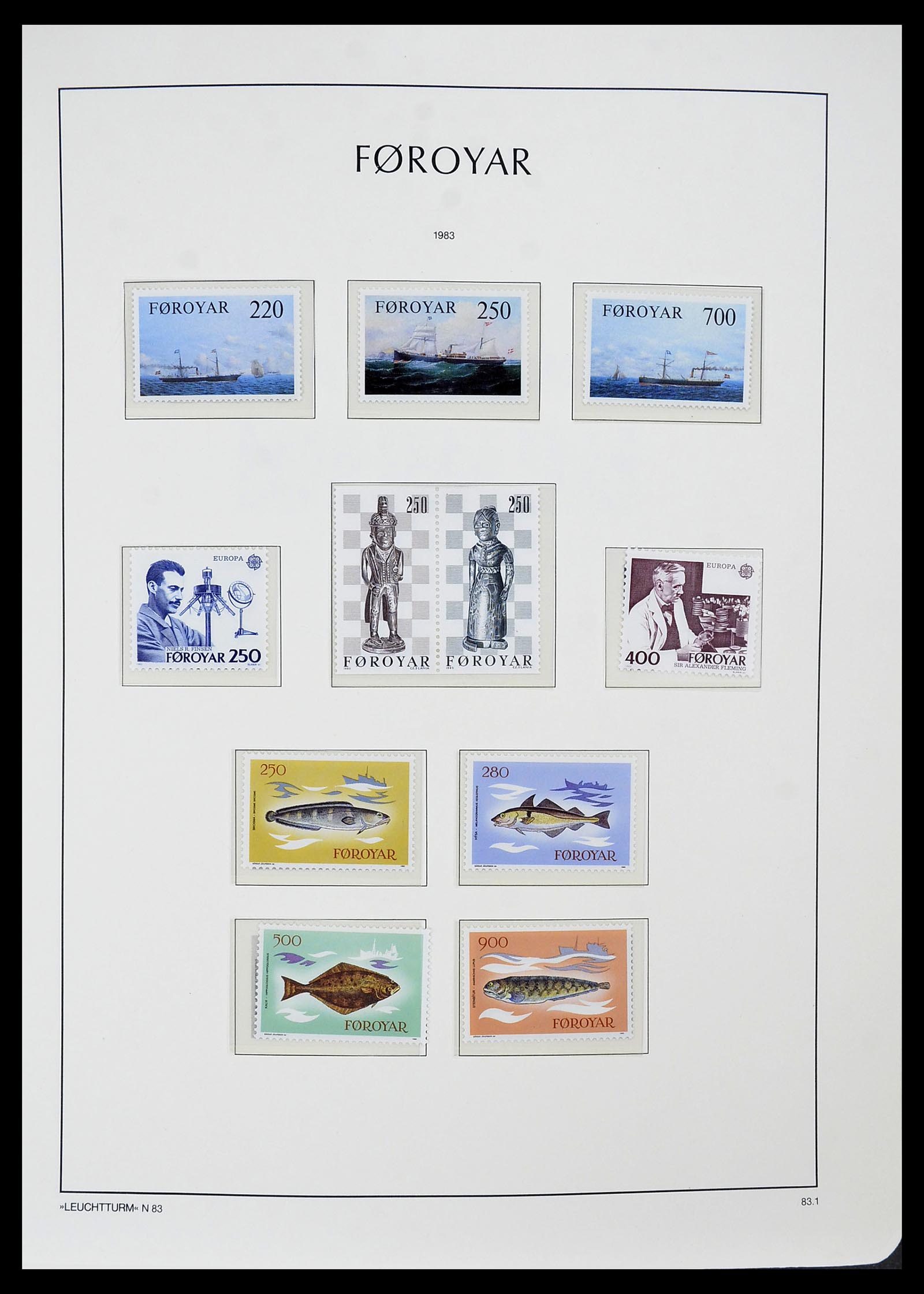 34729 008 - Stamp Collection 34729 Faroe Islands 1940-2019!