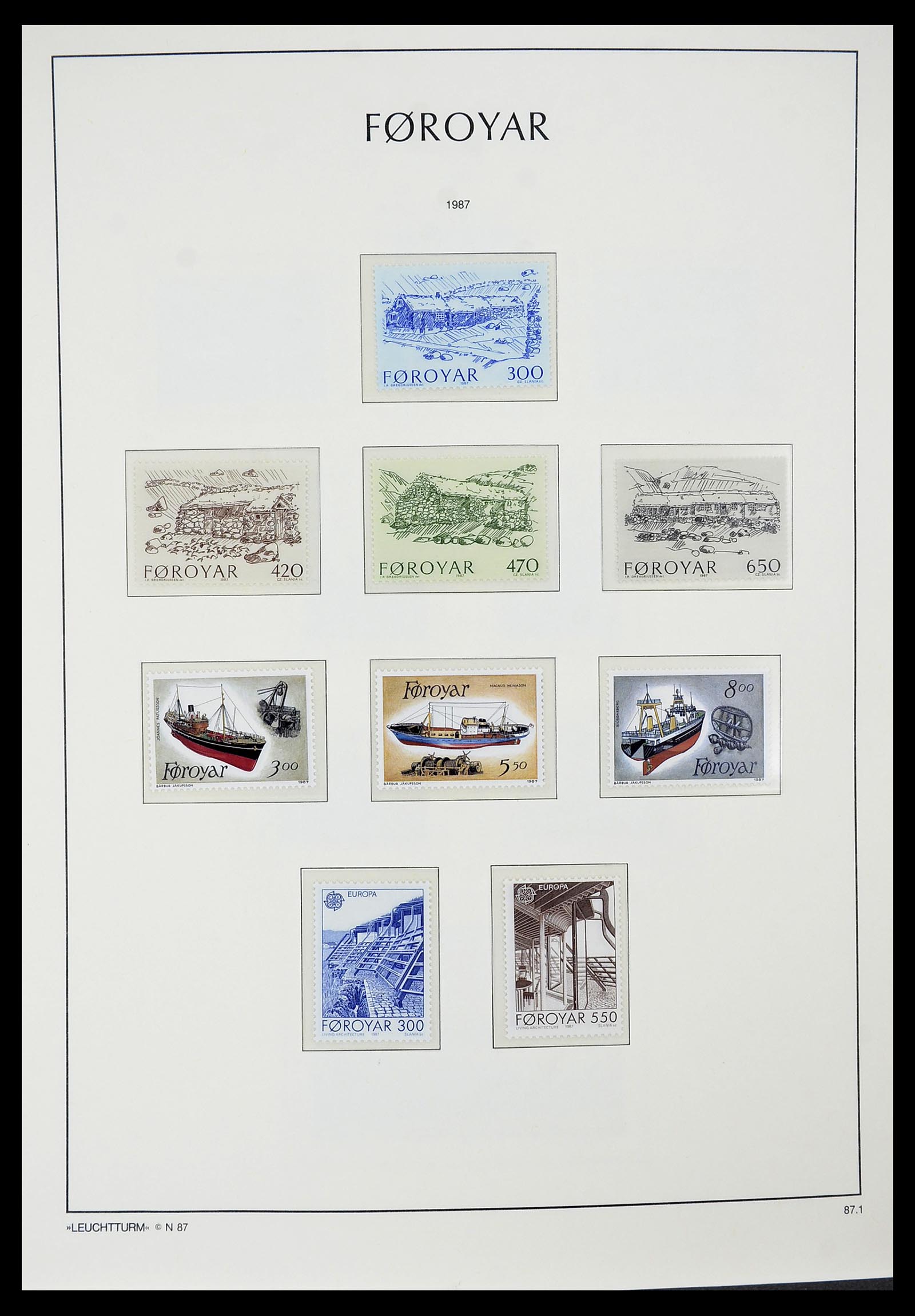 34729 016 - Stamp Collection 34729 Faroe Islands 1940-2019!