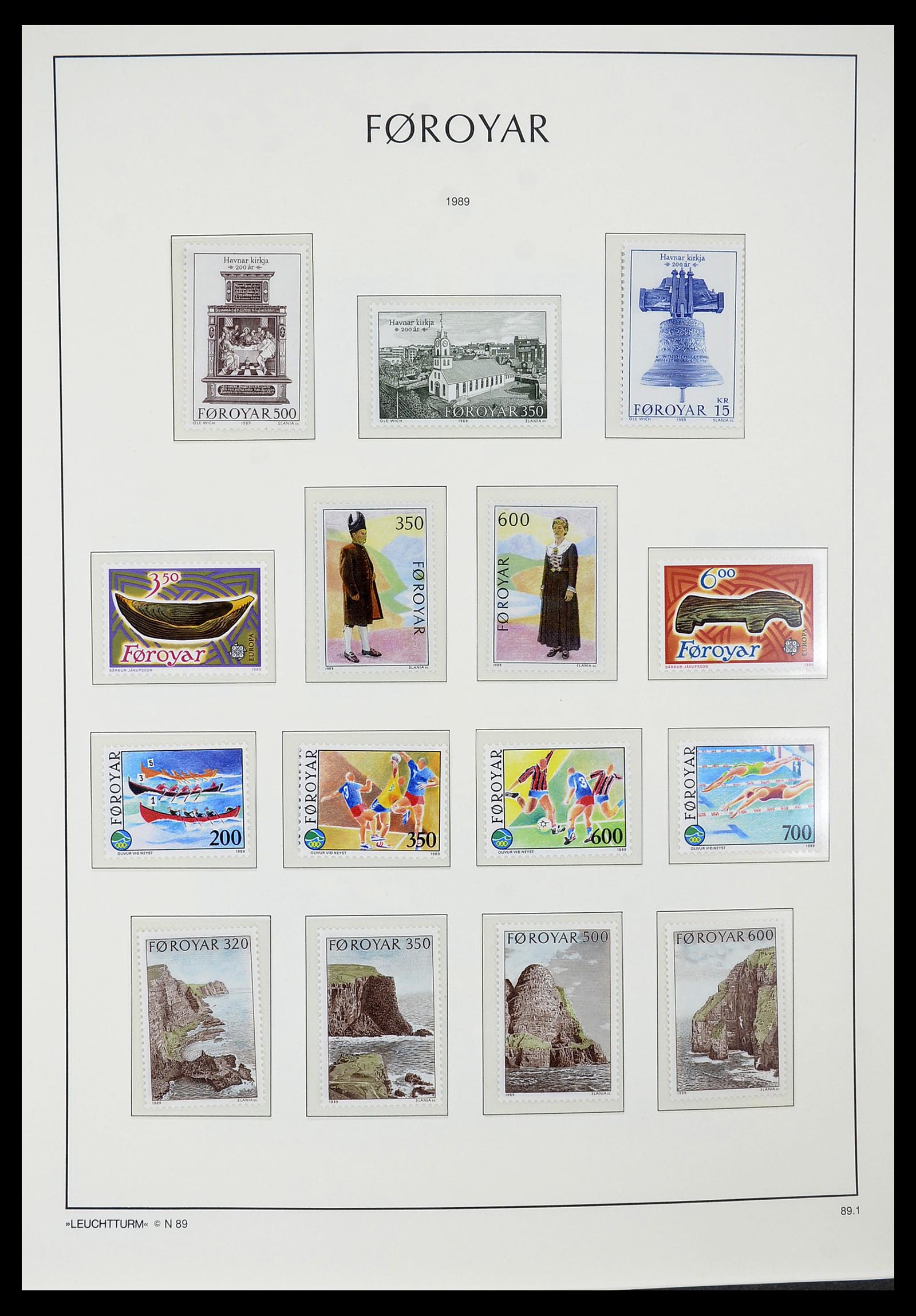 34729 020 - Stamp Collection 34729 Faroe Islands 1940-2019!