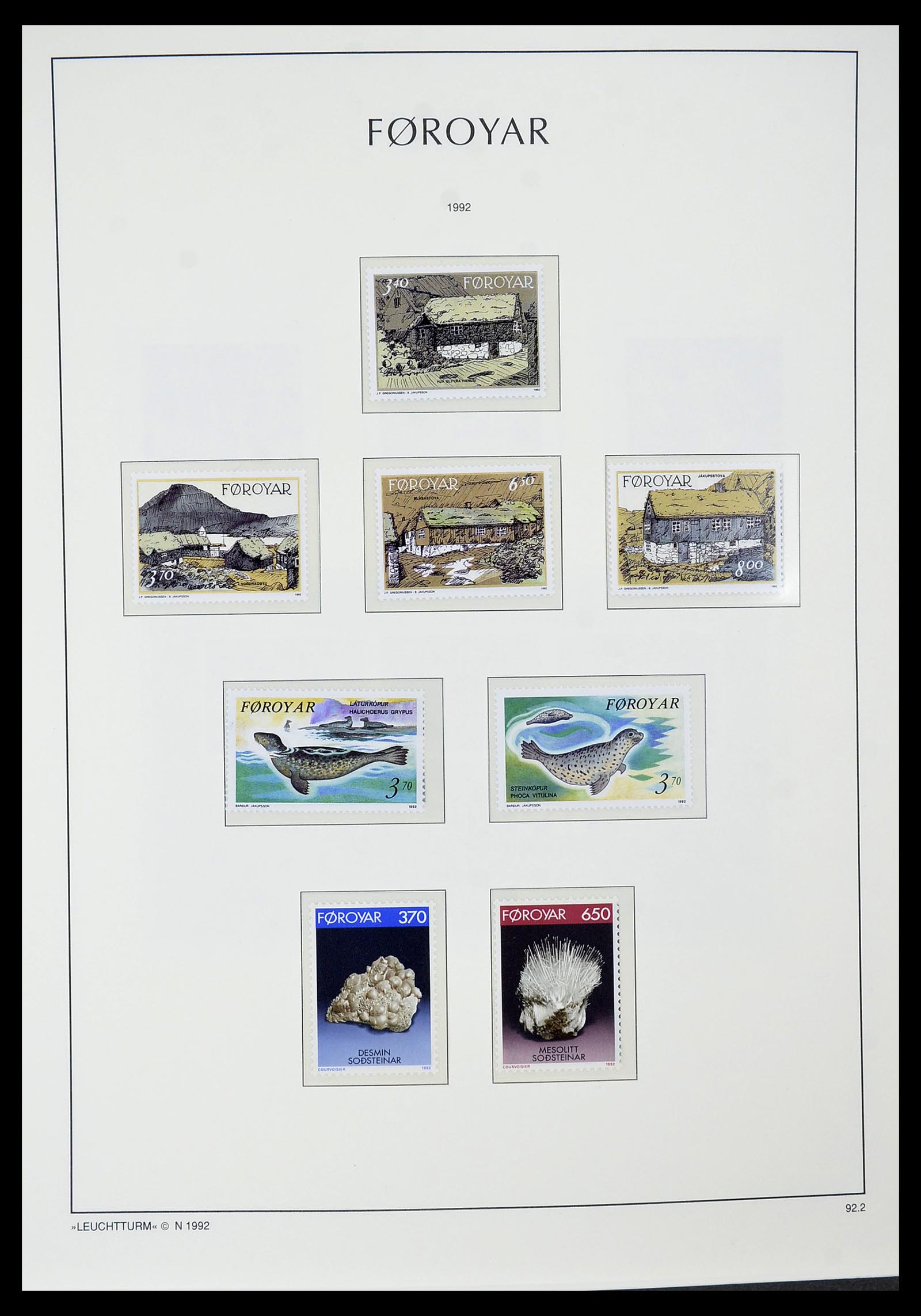 34729 026 - Stamp Collection 34729 Faroe Islands 1940-2019!