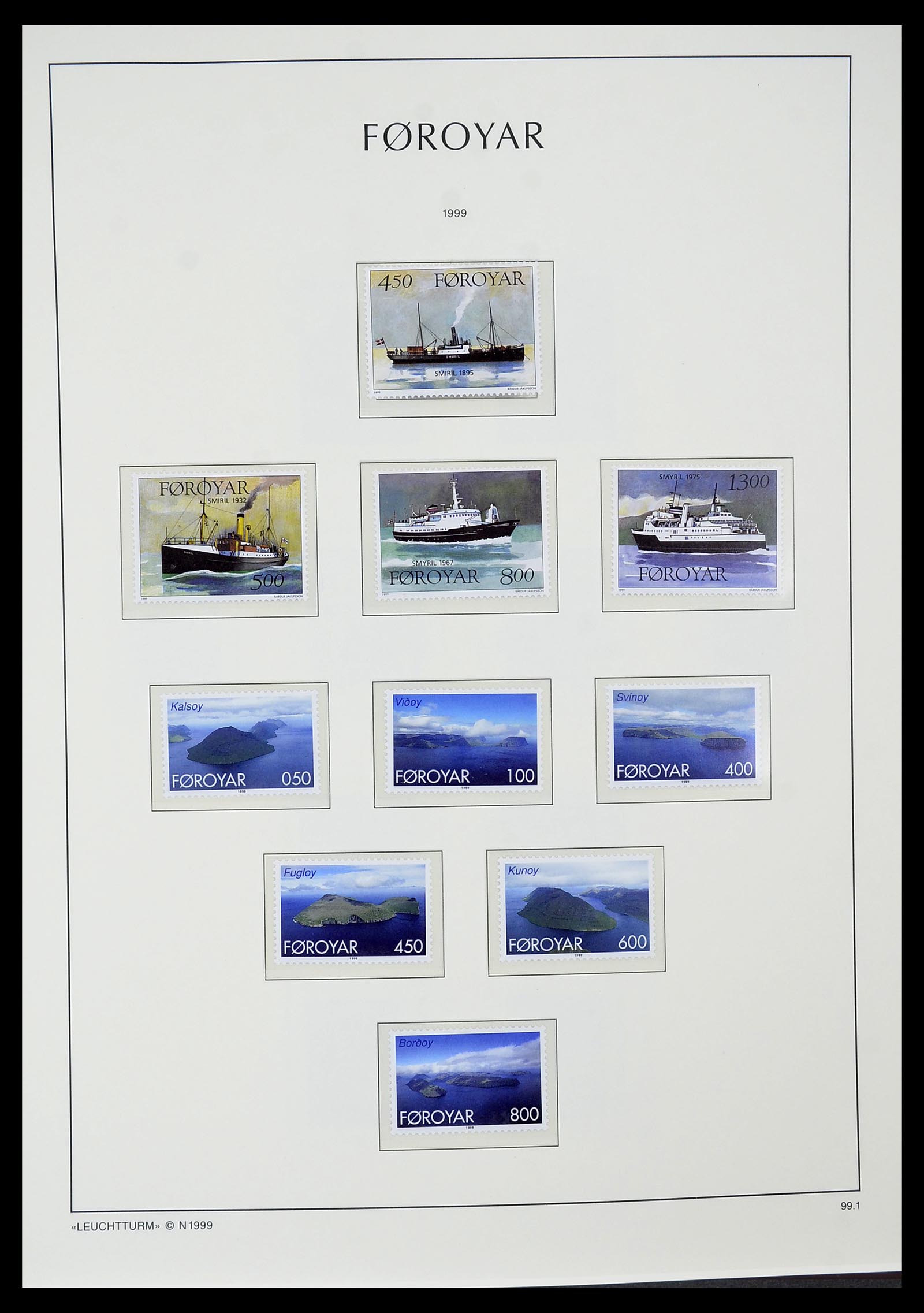 34729 039 - Stamp Collection 34729 Faroe Islands 1940-2019!