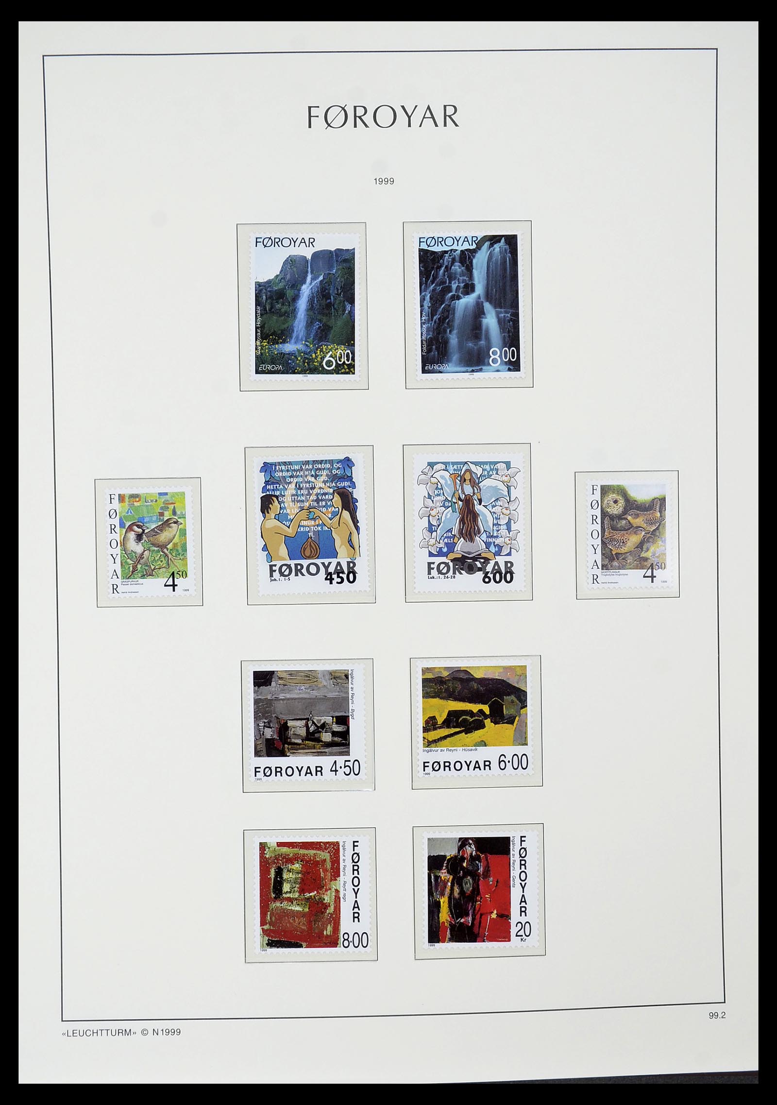 34729 040 - Stamp Collection 34729 Faroe Islands 1940-2019!