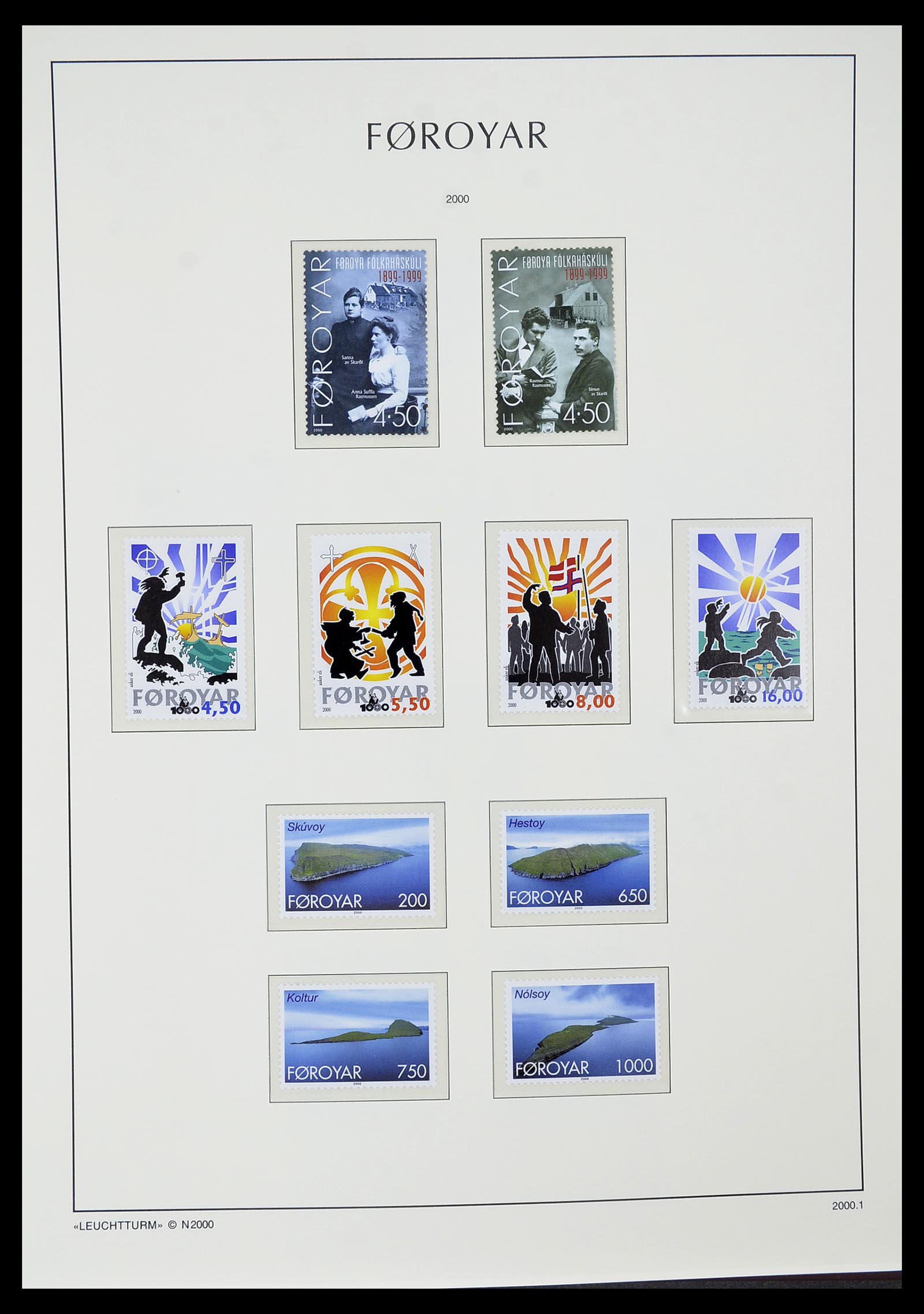 34729 041 - Stamp Collection 34729 Faroe Islands 1940-2019!