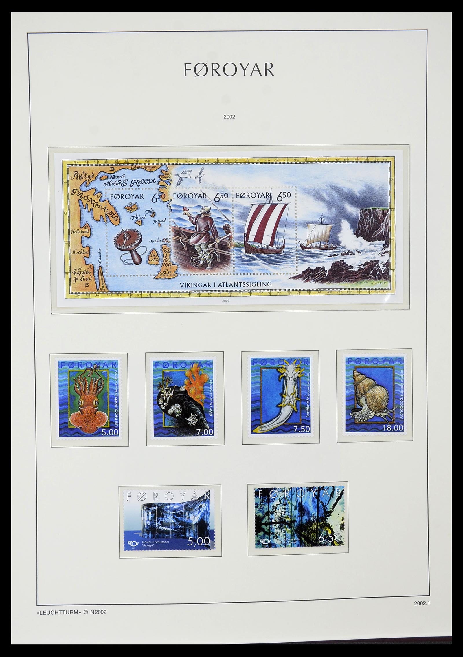 34729 046 - Stamp Collection 34729 Faroe Islands 1940-2019!