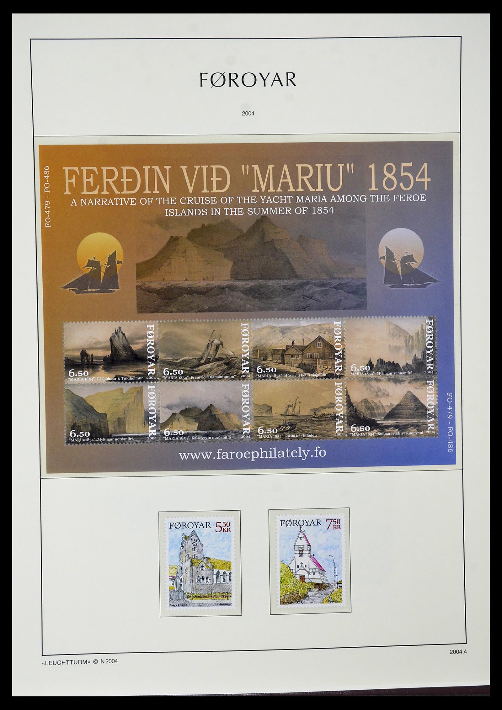 34729 056 - Stamp Collection 34729 Faroe Islands 1940-2019!