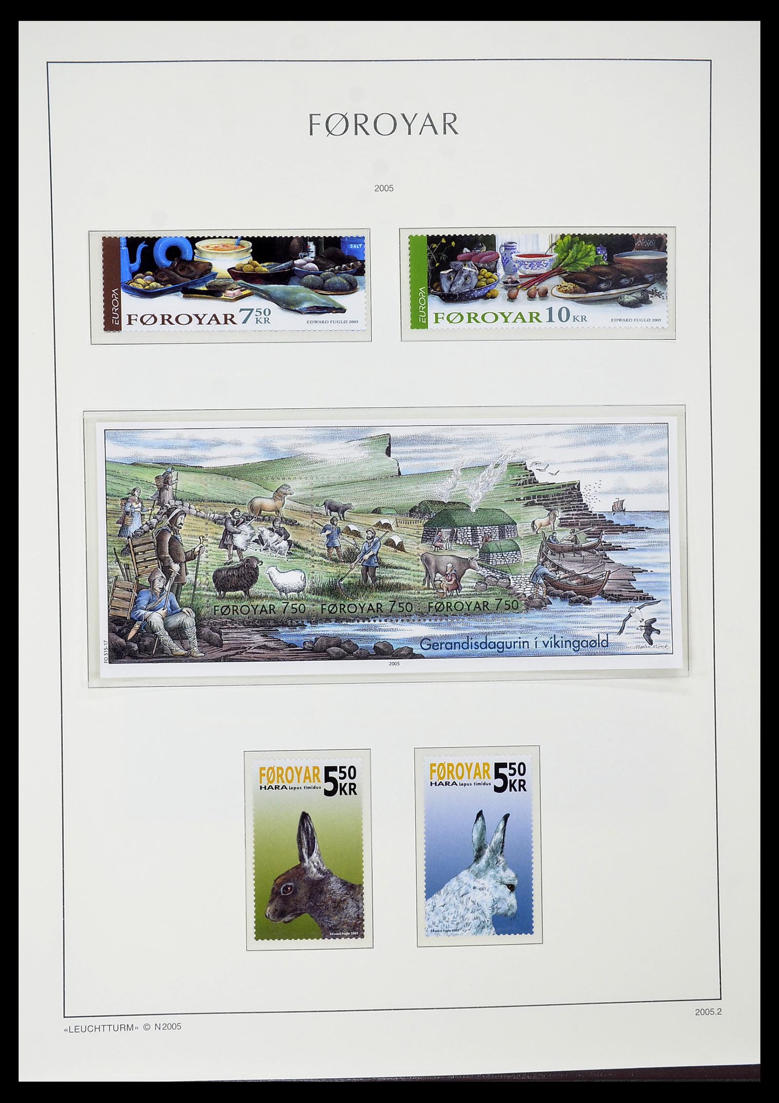 34729 058 - Stamp Collection 34729 Faroe Islands 1940-2019!