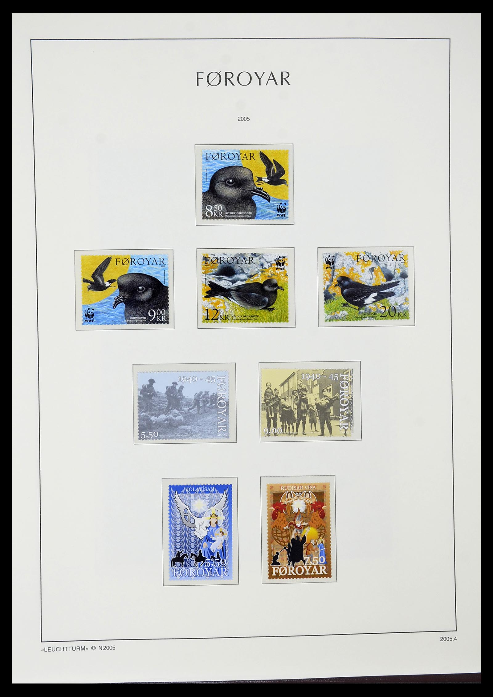 34729 060 - Stamp Collection 34729 Faroe Islands 1940-2019!