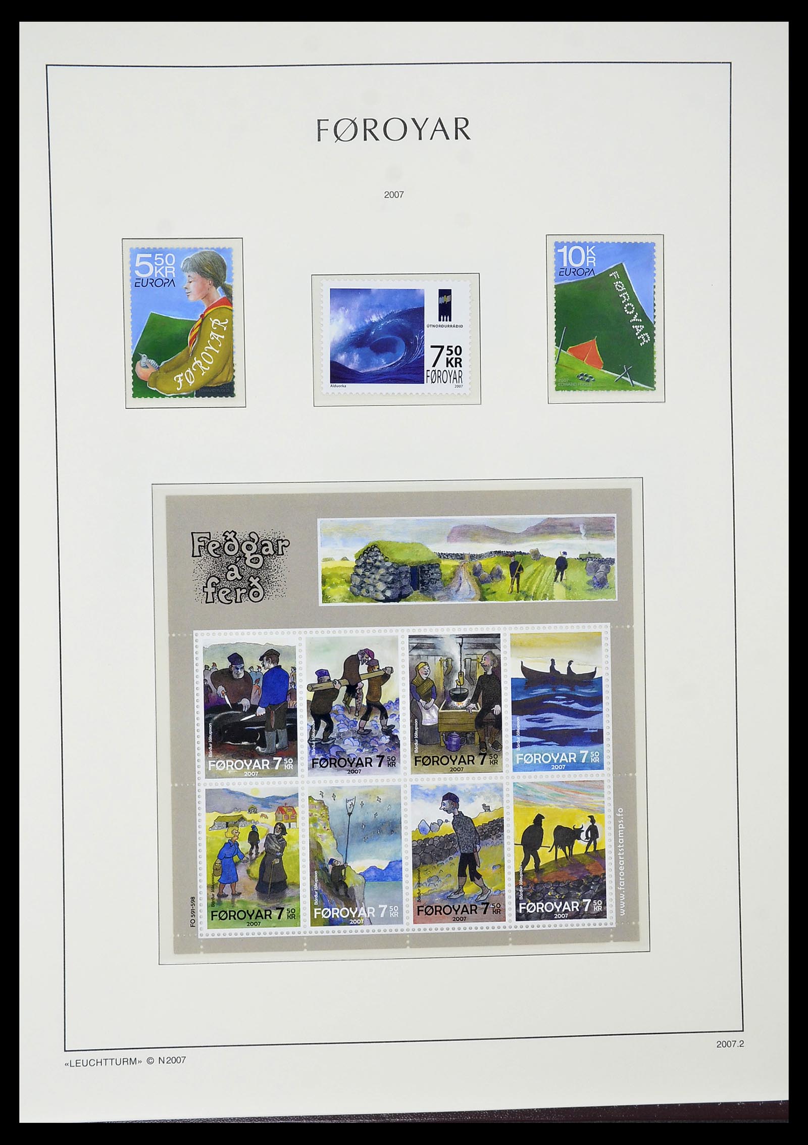 34729 066 - Stamp Collection 34729 Faroe Islands 1940-2019!