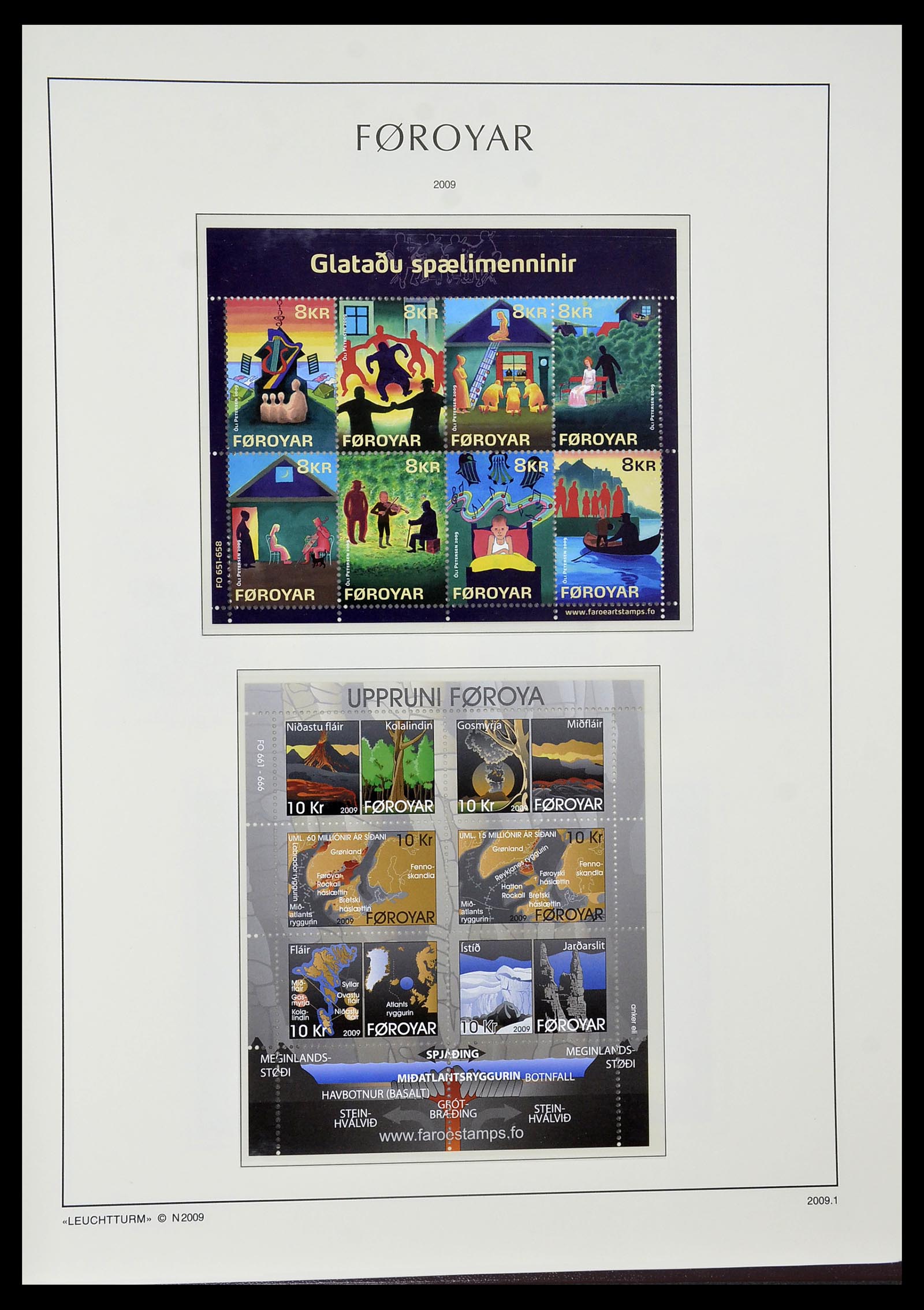 34729 071 - Stamp Collection 34729 Faroe Islands 1940-2019!