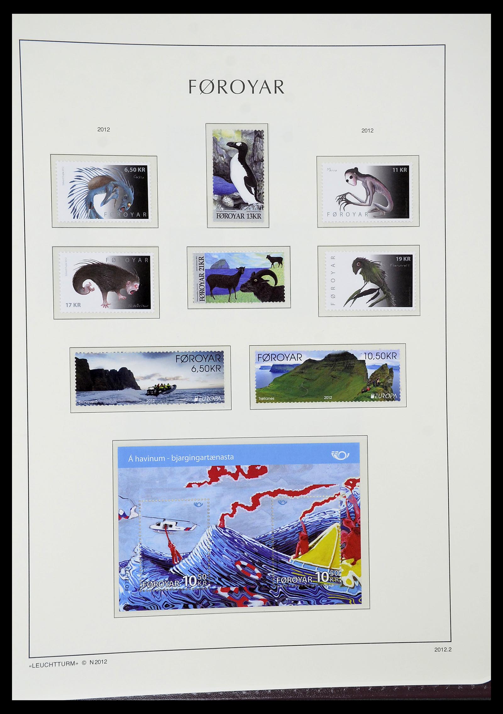 34729 082 - Stamp Collection 34729 Faroe Islands 1940-2019!