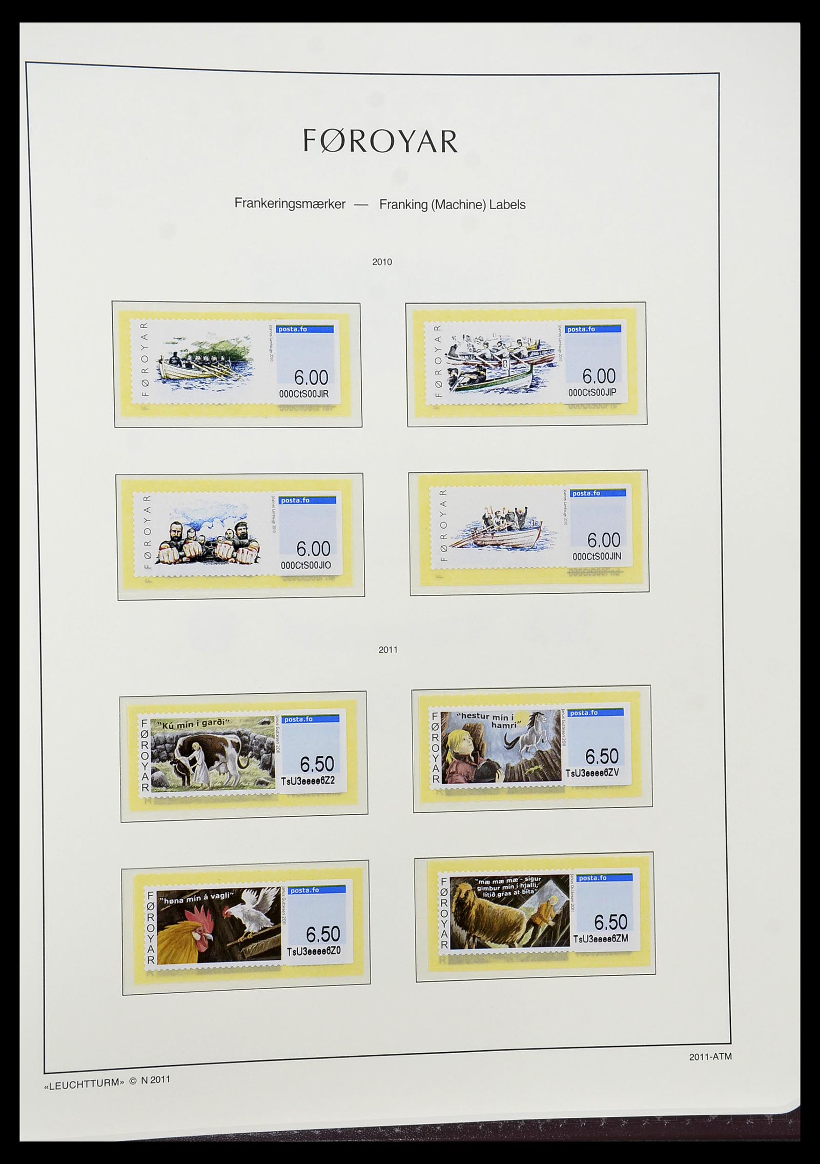 34729 085 - Stamp Collection 34729 Faroe Islands 1940-2019!