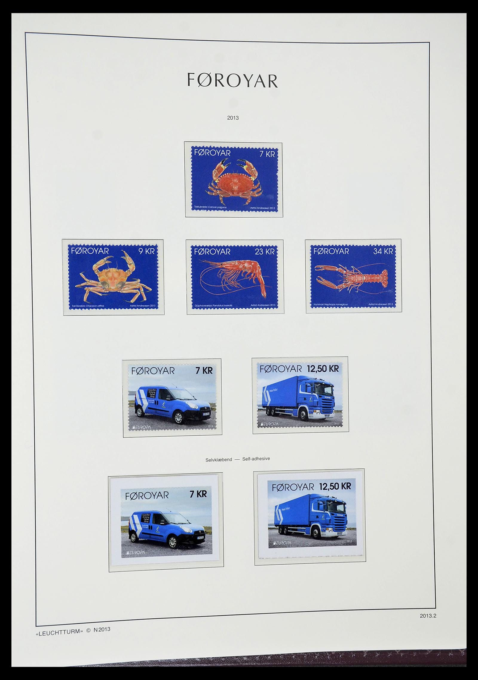 34729 087 - Stamp Collection 34729 Faroe Islands 1940-2019!