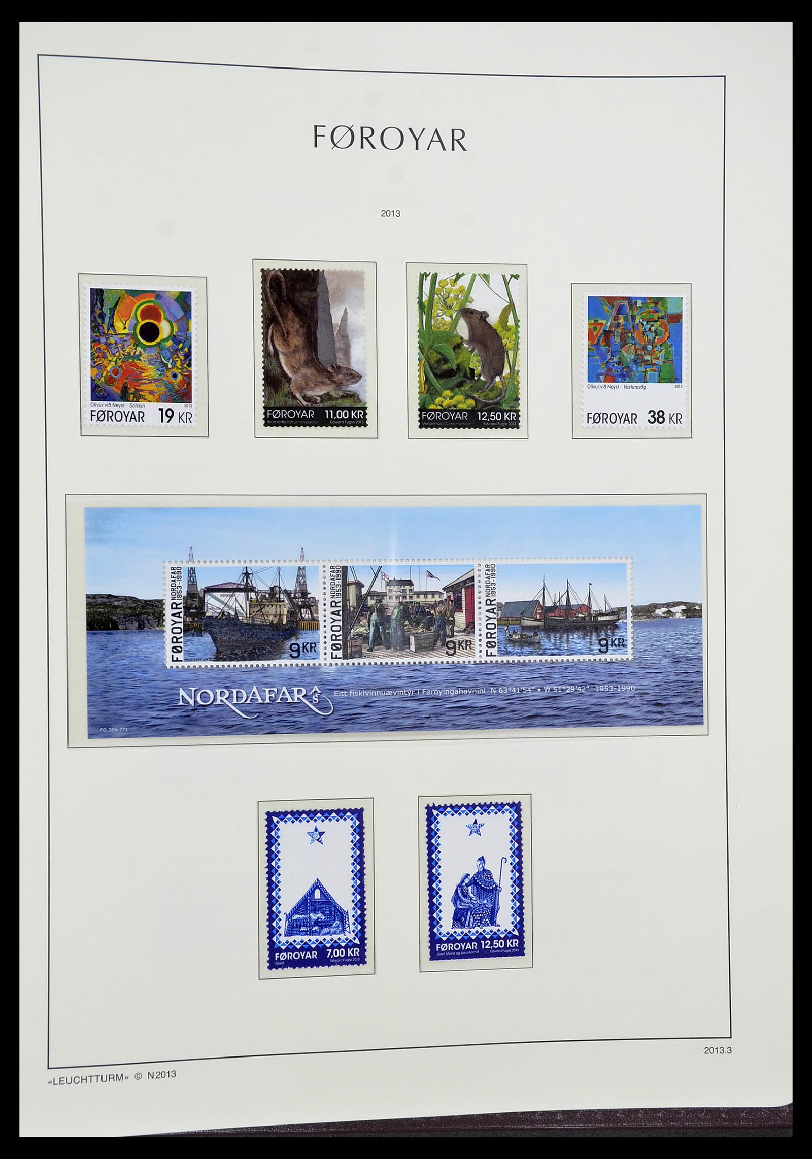 34729 088 - Stamp Collection 34729 Faroe Islands 1940-2019!